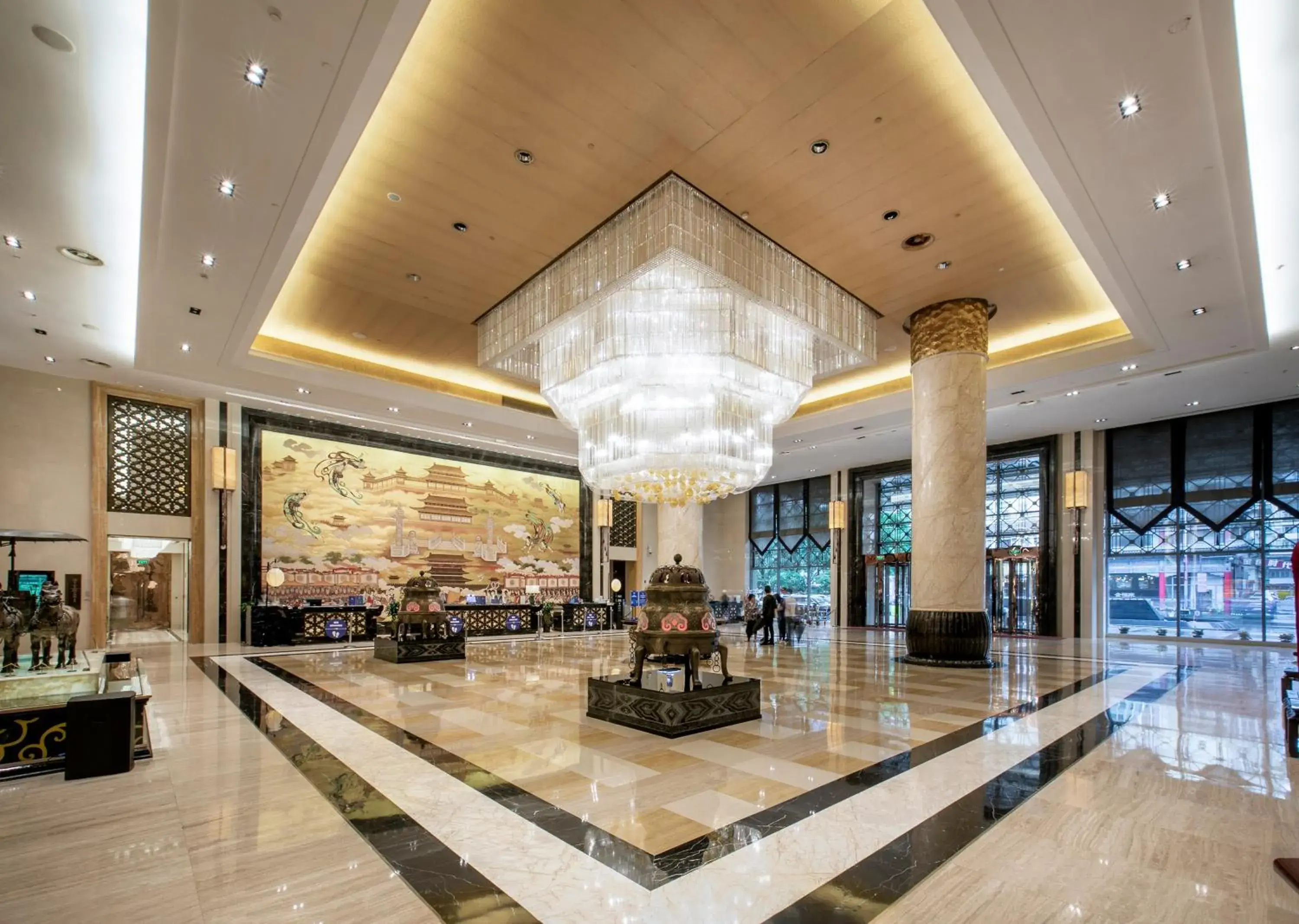 Lobby or reception in Hilton Xi'an Lobby or reception in Hilton Xi'an
