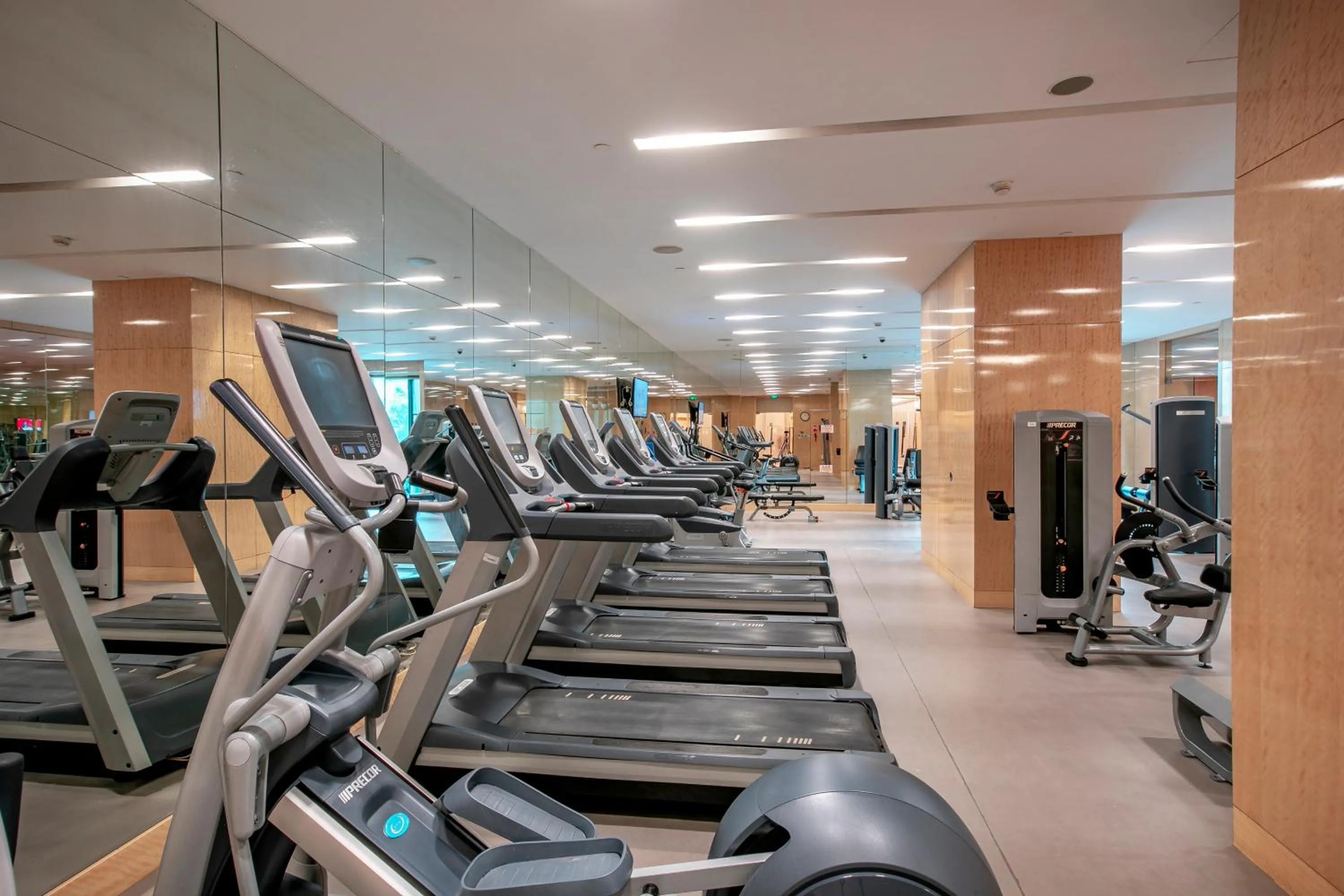 Fitness centre/facilities in Hilton Xi'an