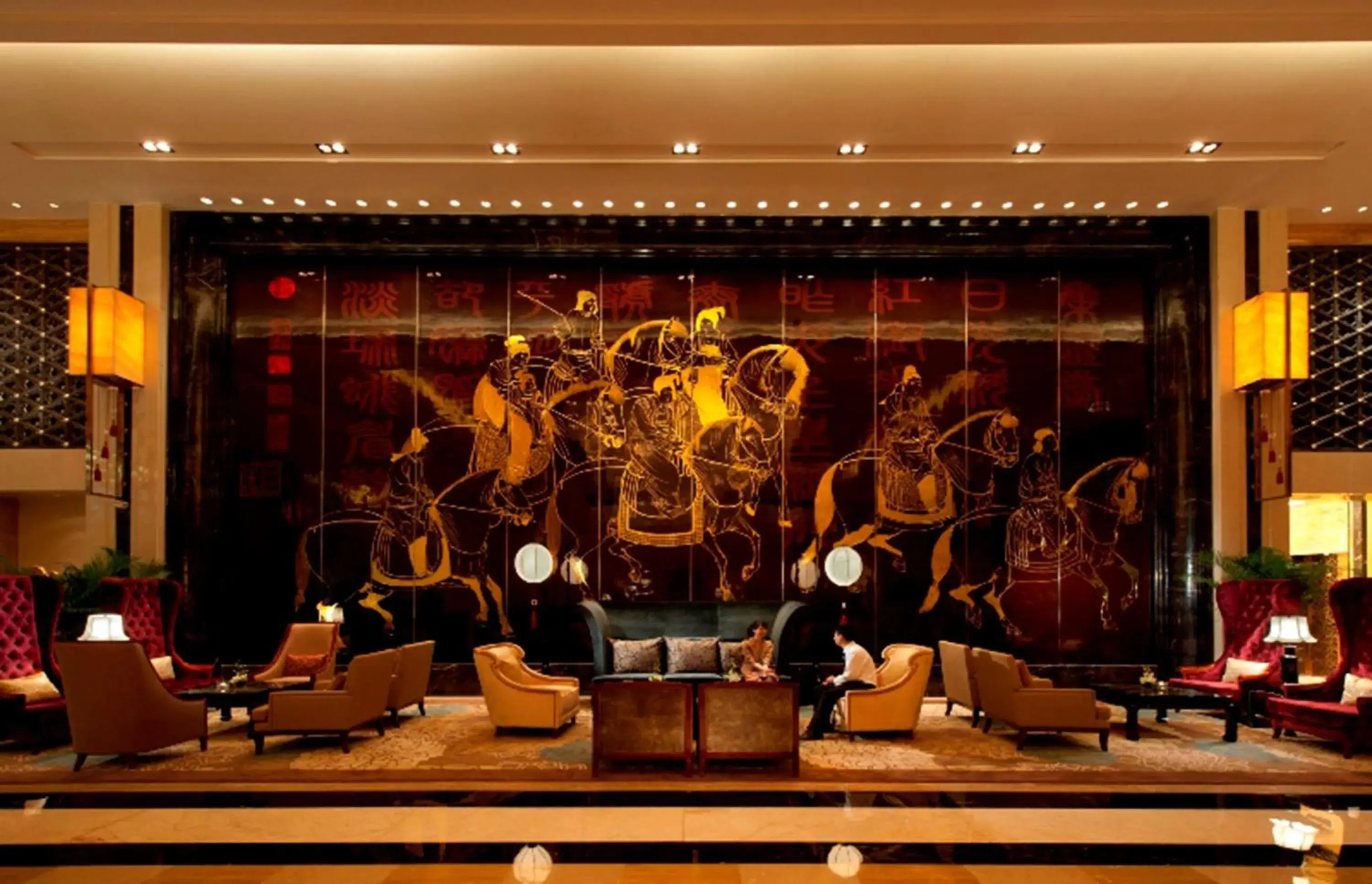 Lobby or reception in Hilton Xi'an Lobby or reception in Hilton Xi'an