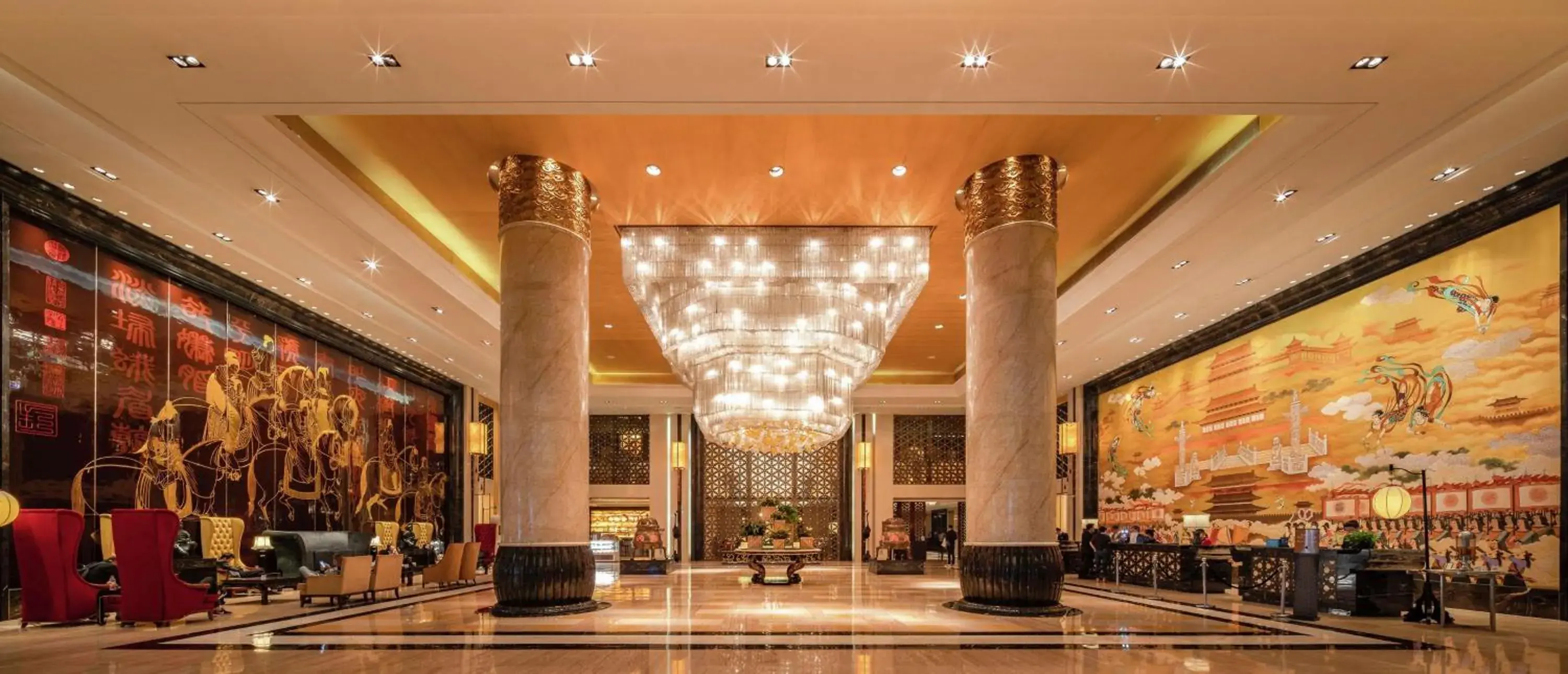Lobby or reception in Hilton Xi'an Lobby or reception in Hilton Xi'an