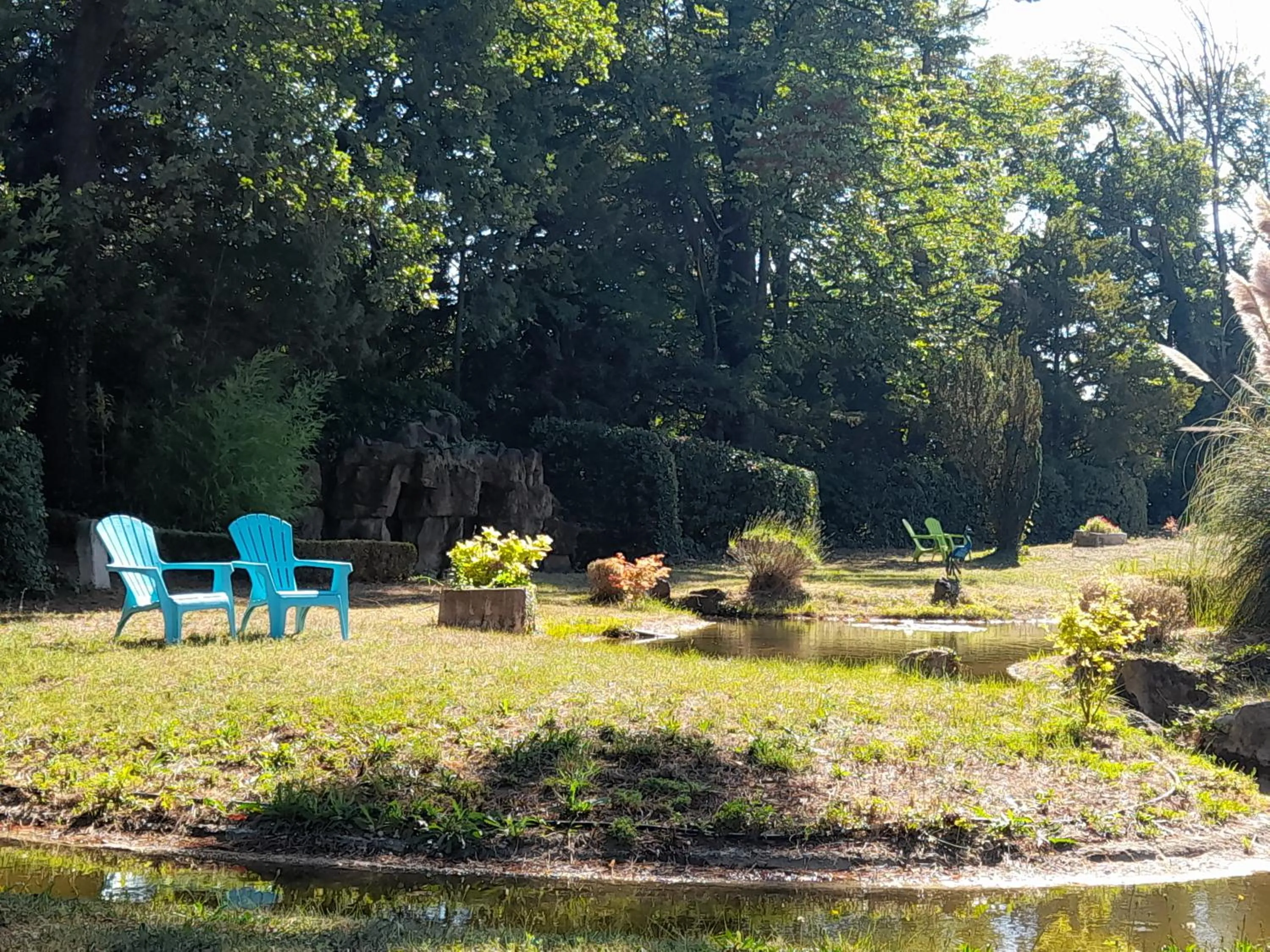 Garden in Domaine de Bellevue CHAMBRE D'HÔTES