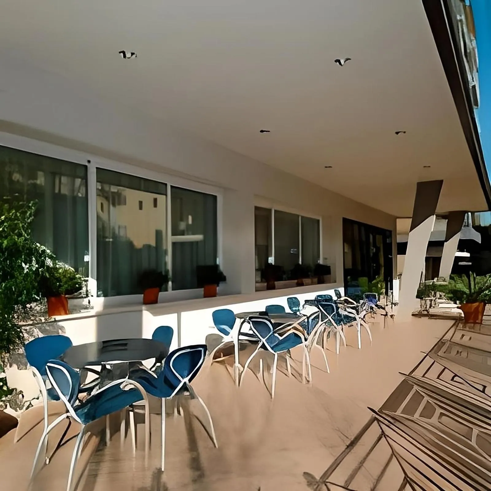 Property building in Hotel Jana