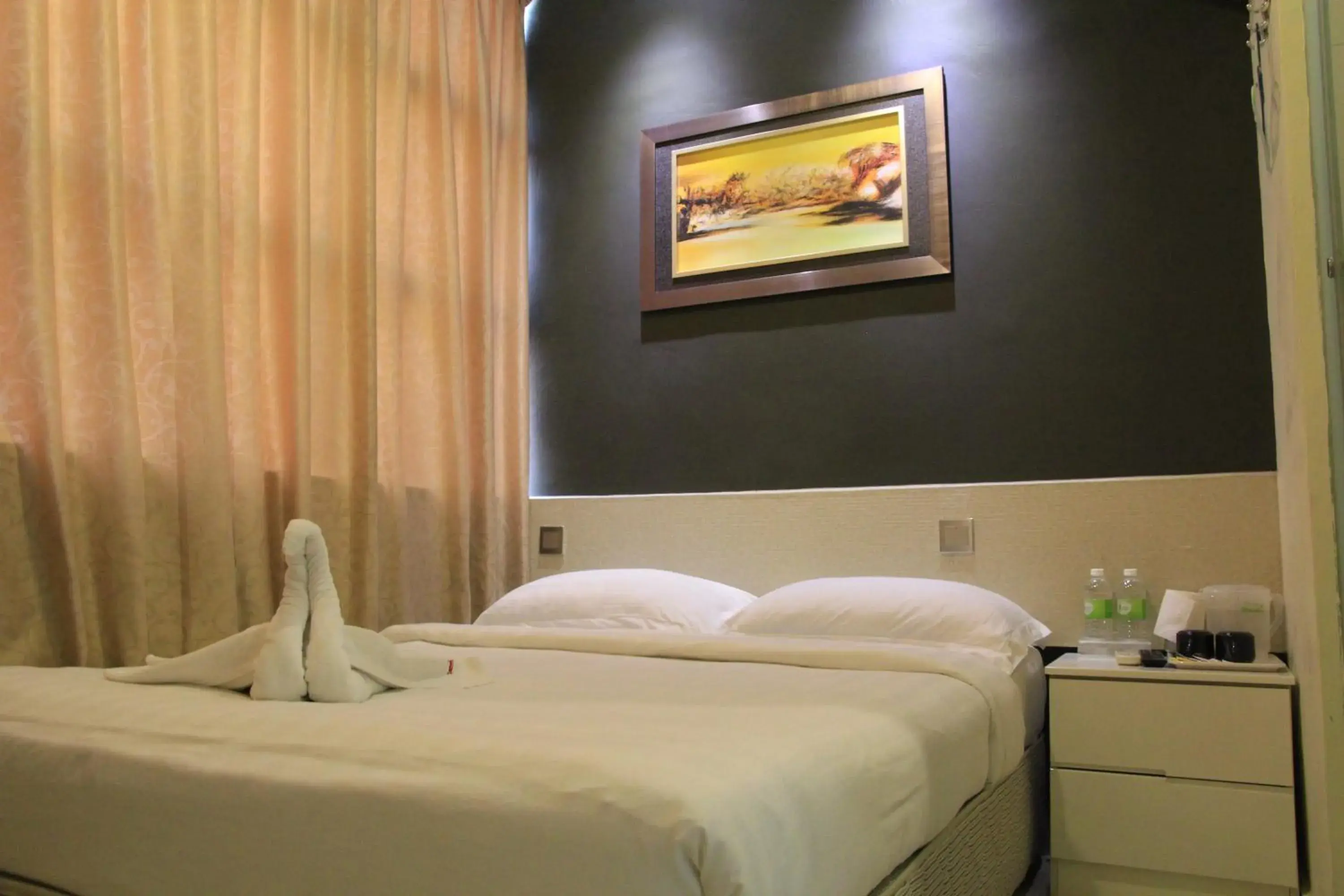 City view, Bed in Putra One Avenue Hotel