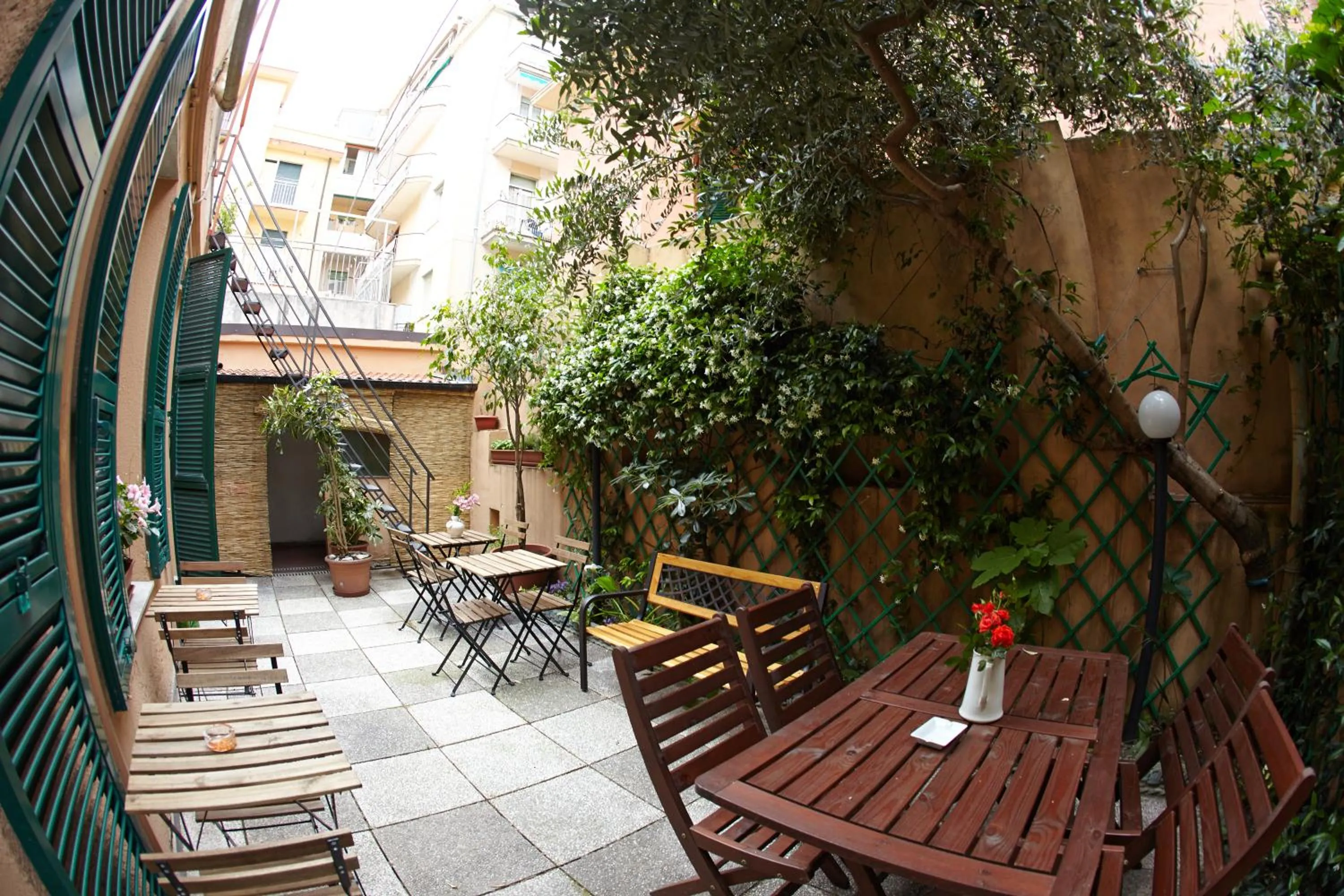 Seating area in Hotel Lydia
