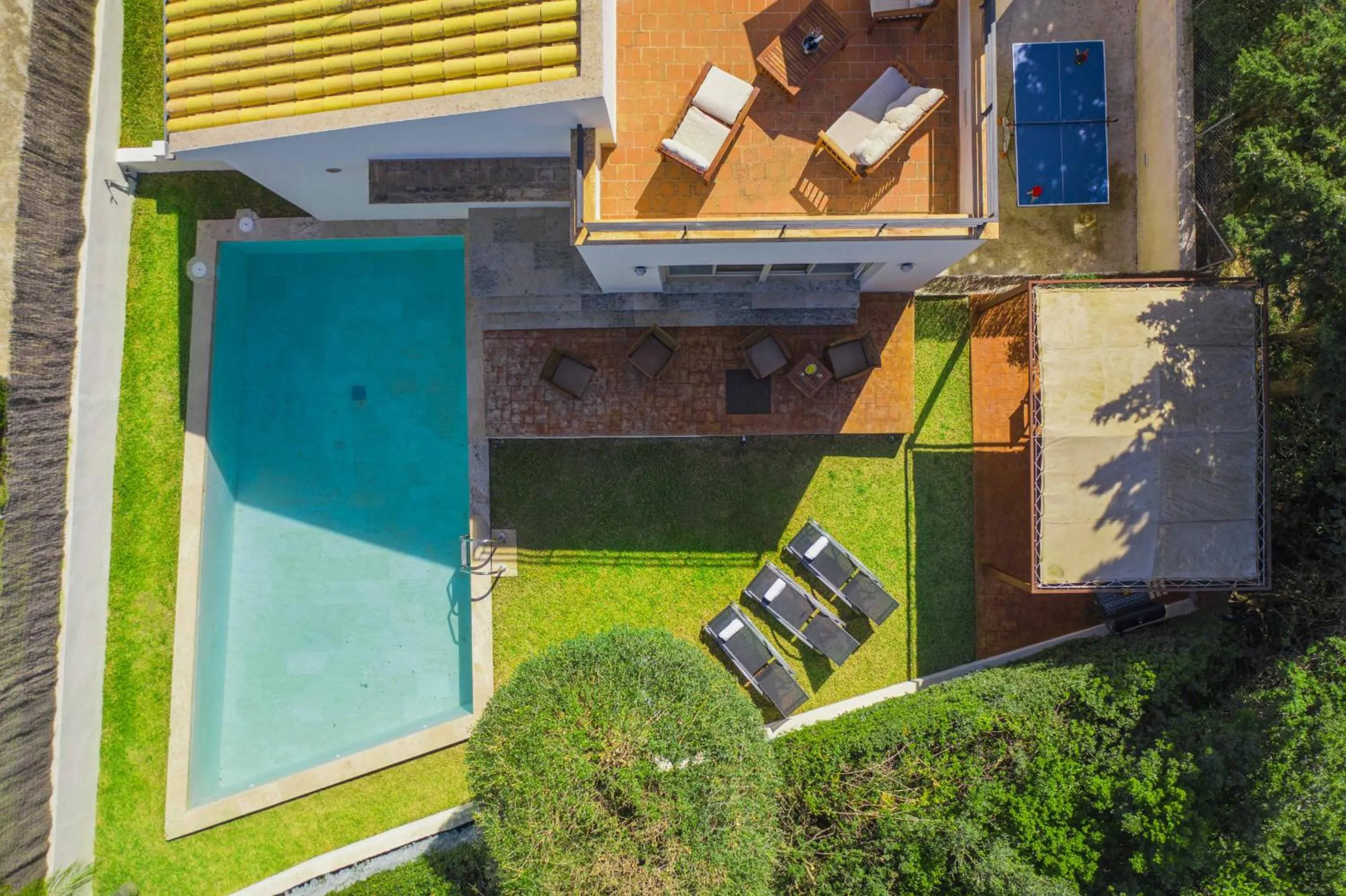 Swimming pool in Villa Bonaire Sky / Villa Carmen