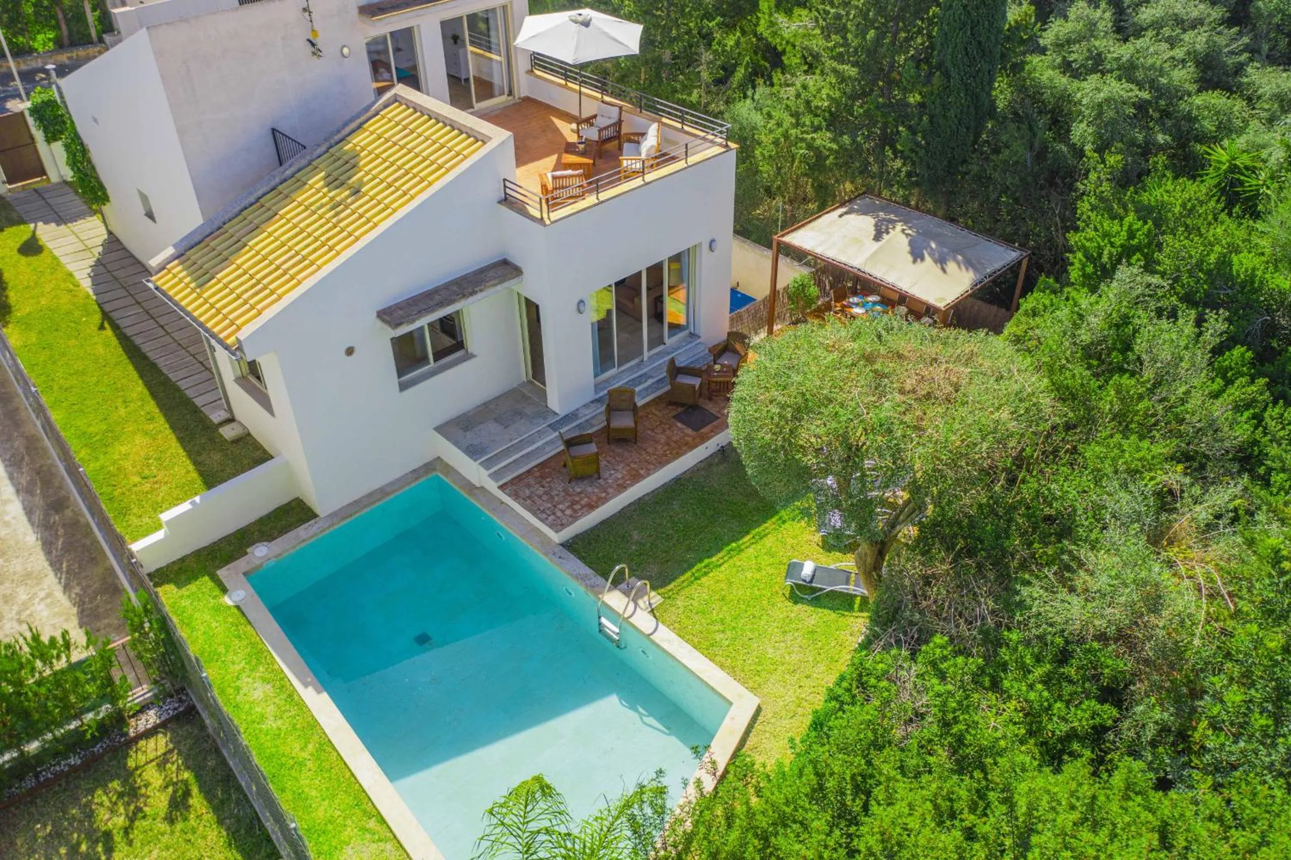 Swimming pool in Villa Bonaire Sky / Villa Carmen