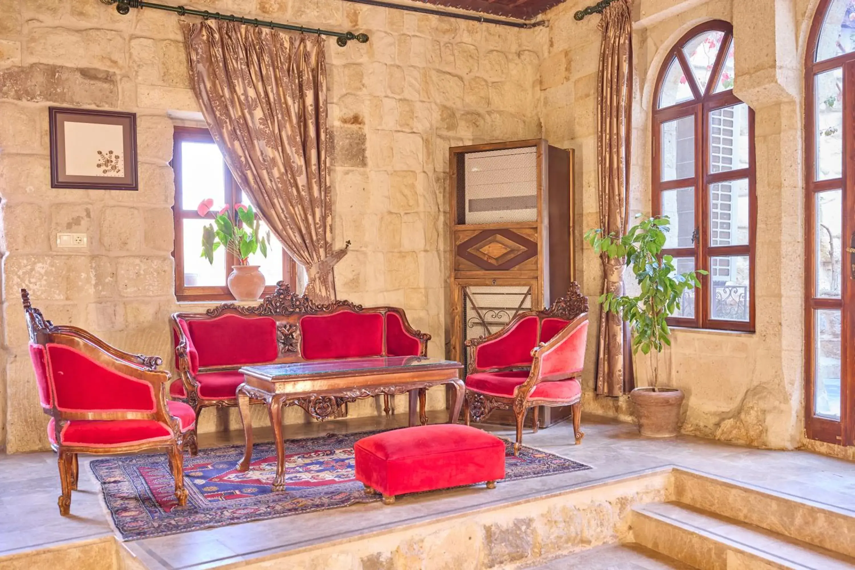 Lobby or reception in Mithra Cave Cappadocia Lobby or reception in Mithra Cave Cappadocia