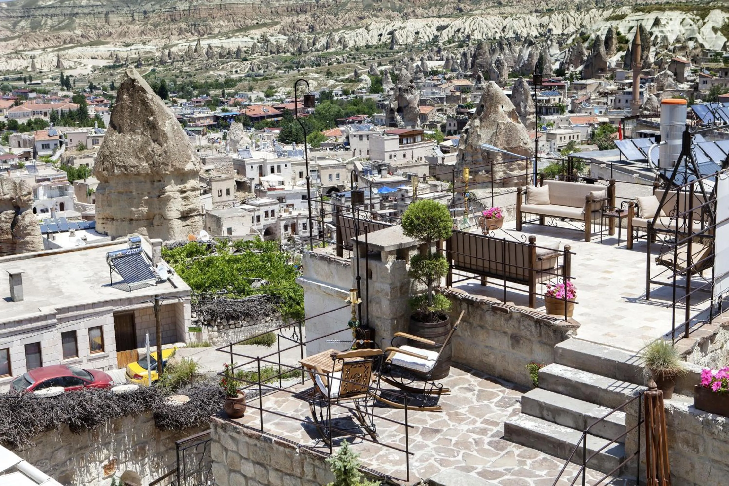 Patio in Mithra Cave Cappadocia