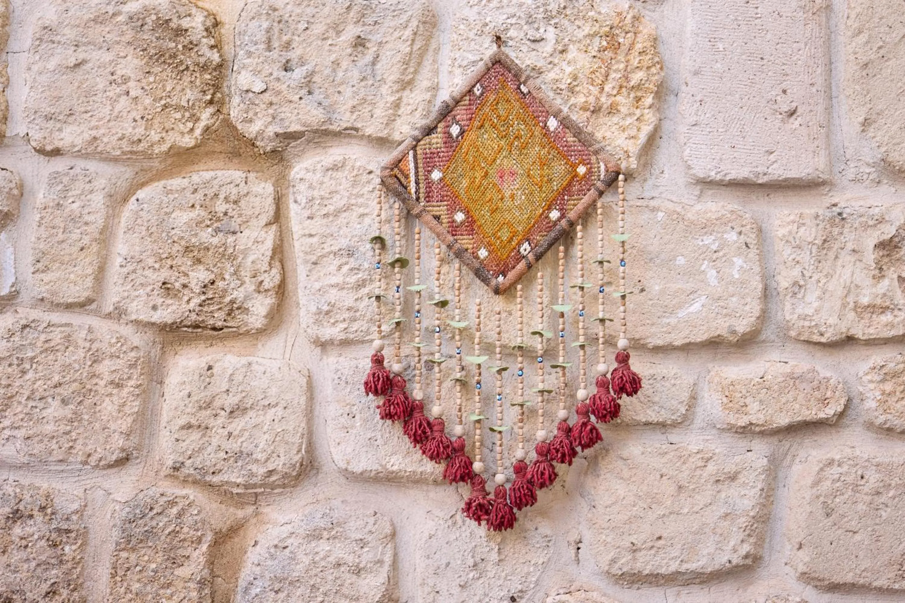 Decorative detail in Mithra Cave Cappadocia