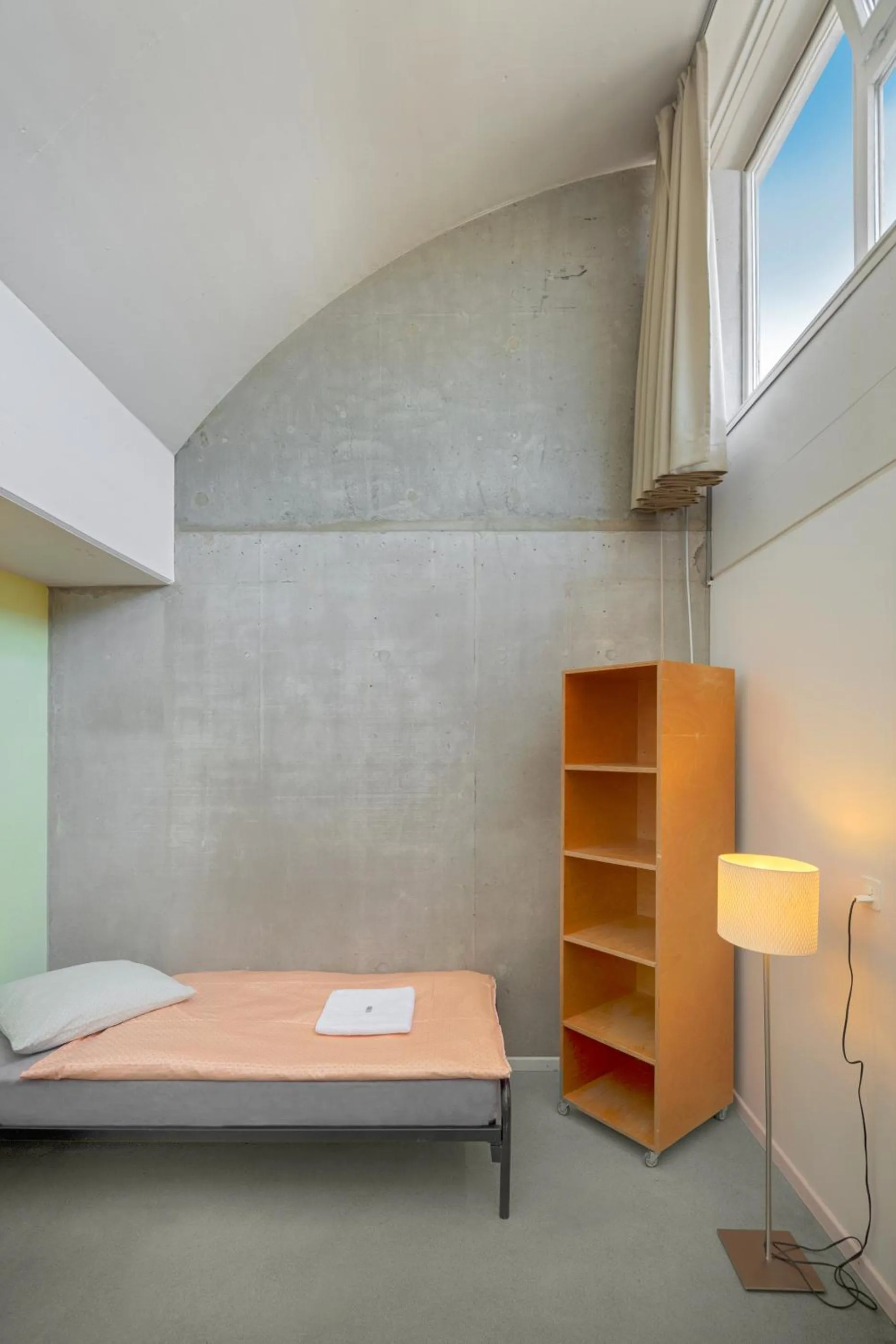 Photo of the whole room, Bed in Lausanne Youth Hostel Jeunotel