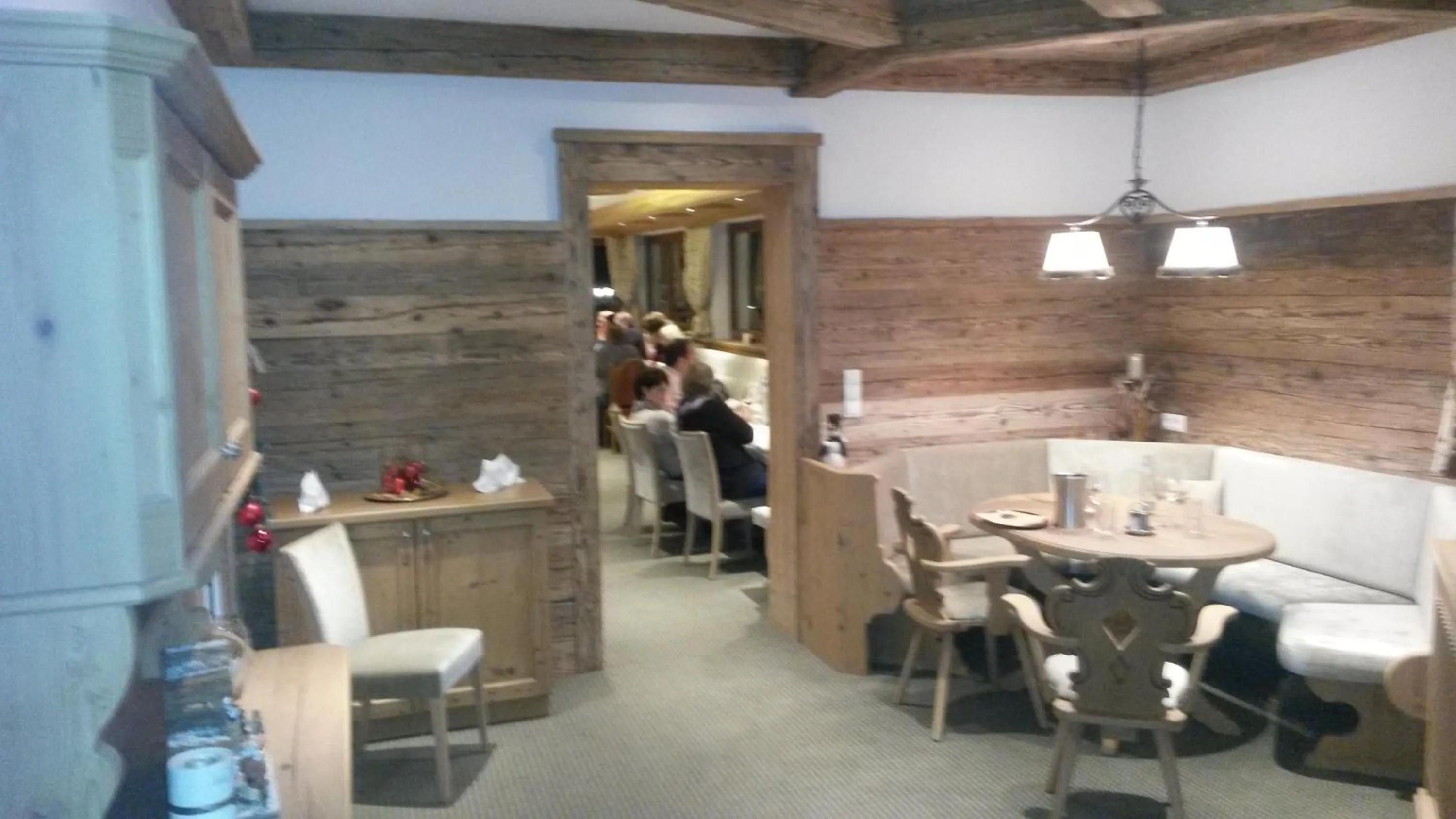 Restaurant/places to eat in Hotel Berghof