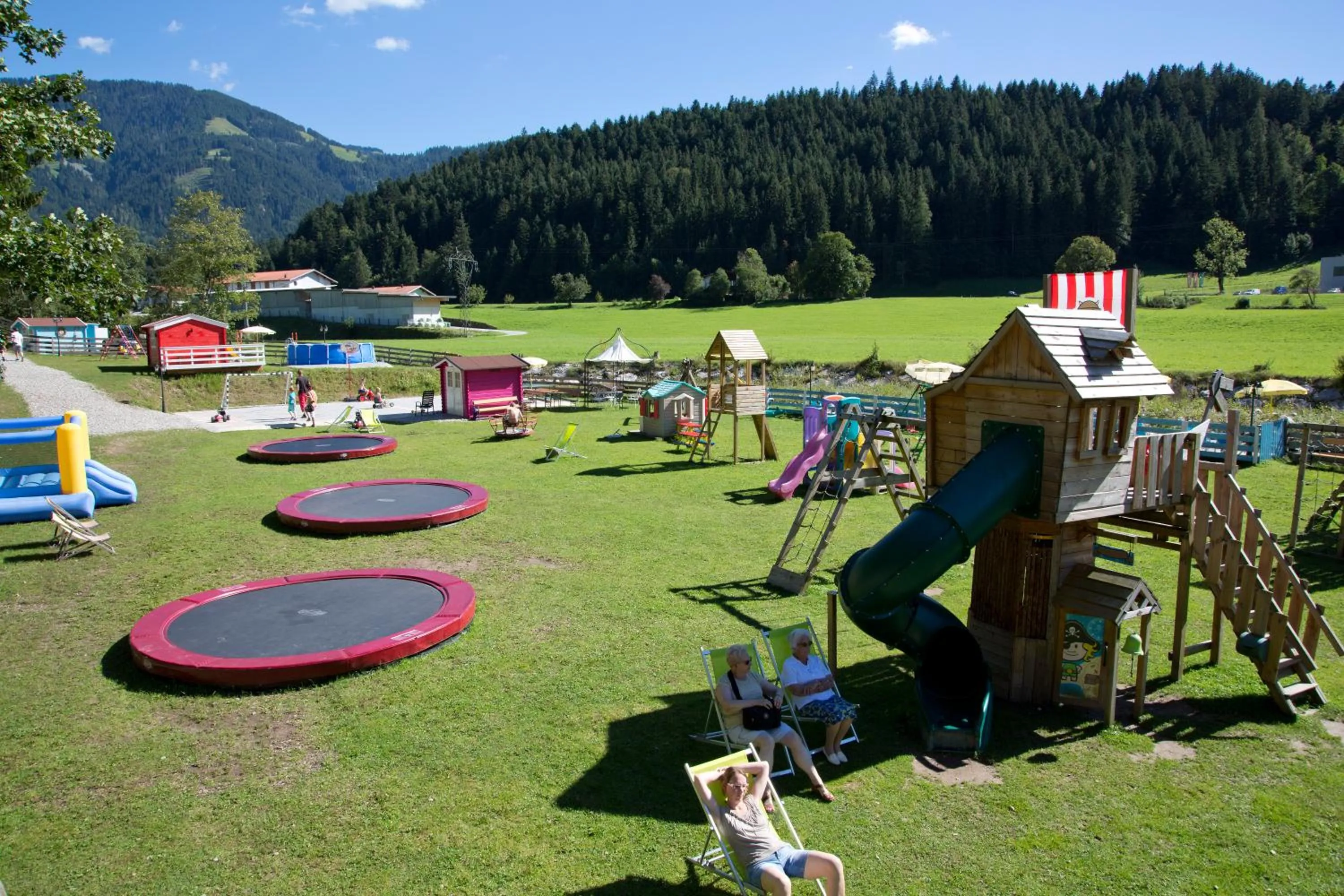 Children play ground in Hotel Berghof