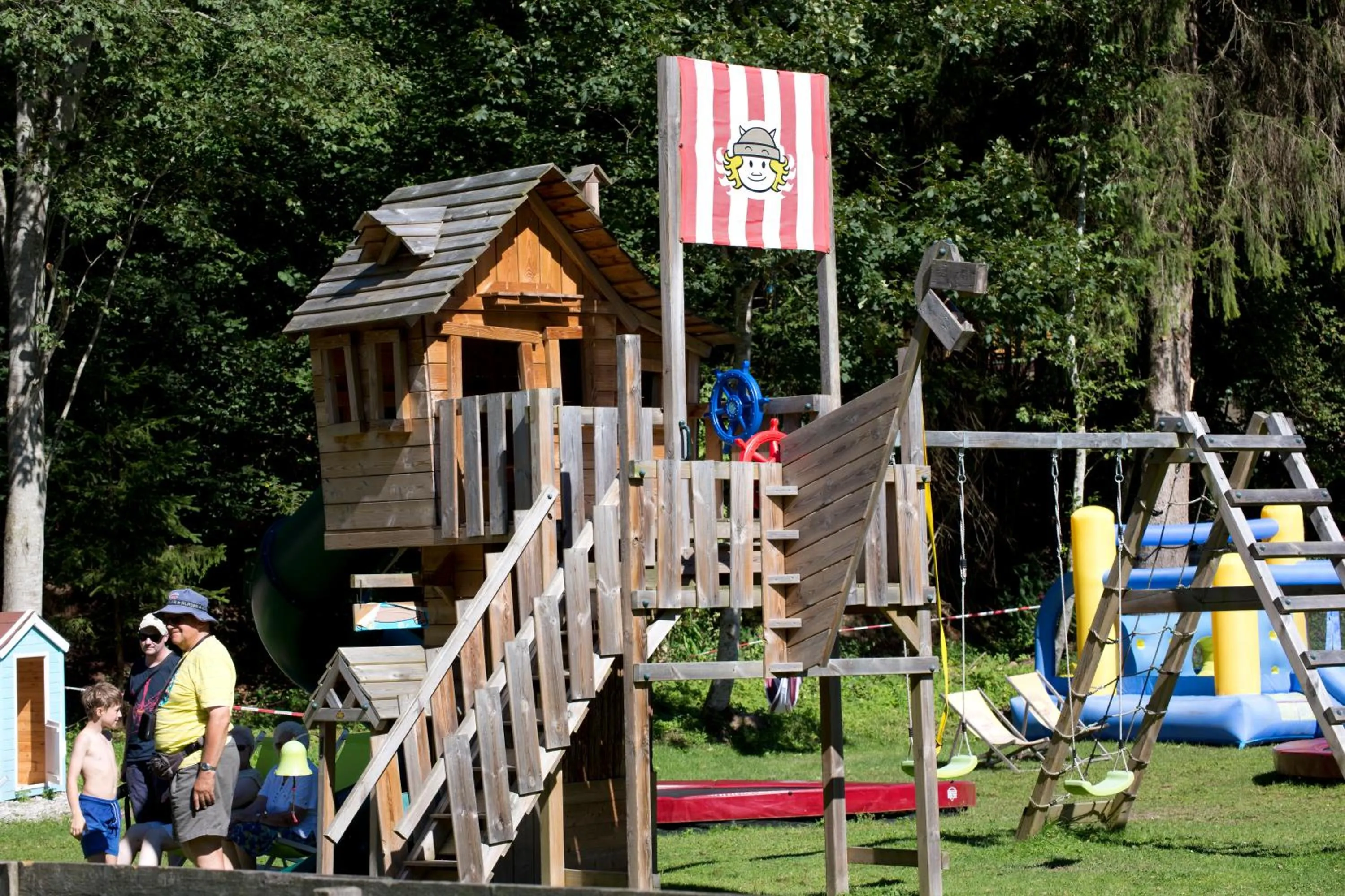 Children play ground in Hotel Berghof