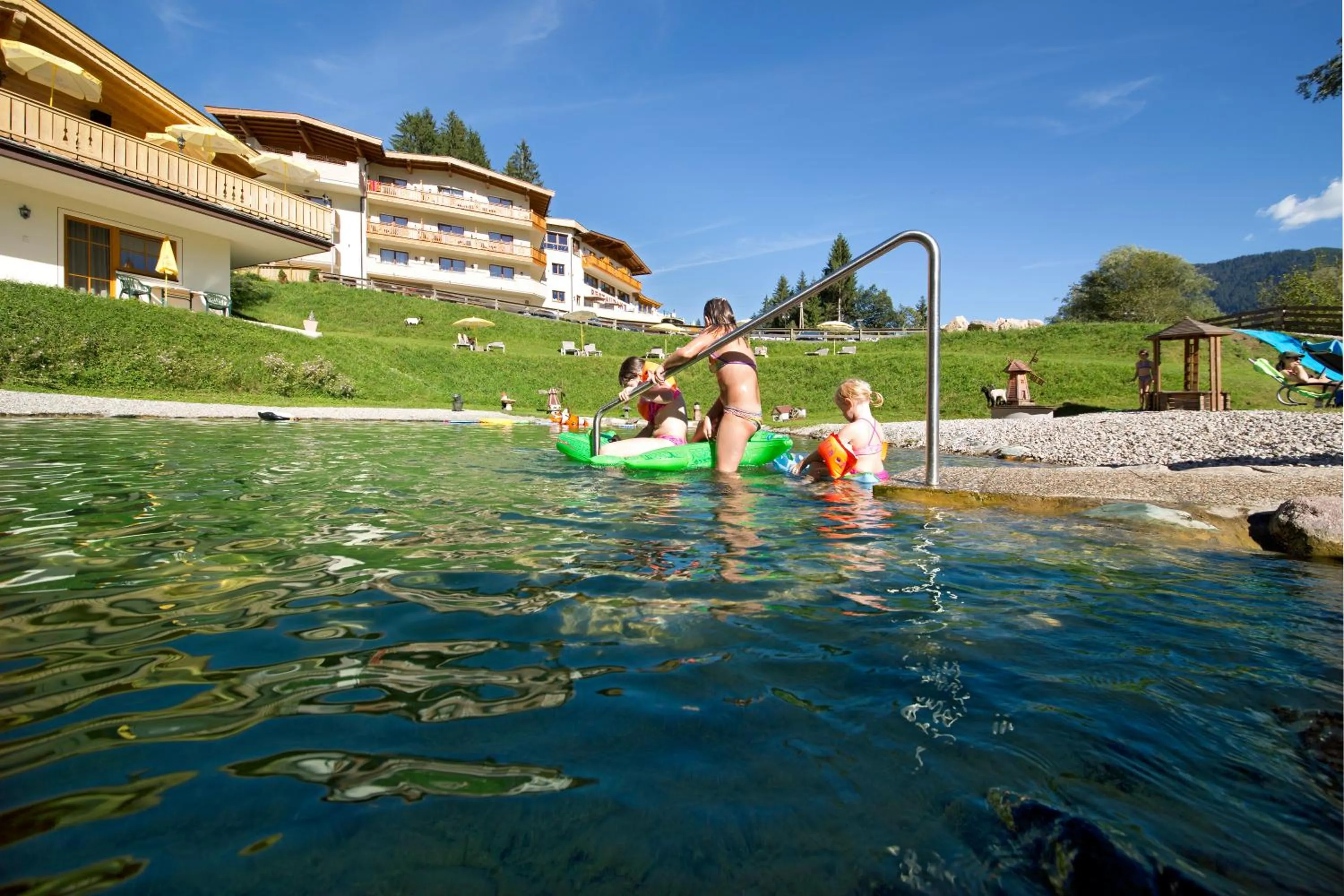 Swimming pool in Hotel Berghof