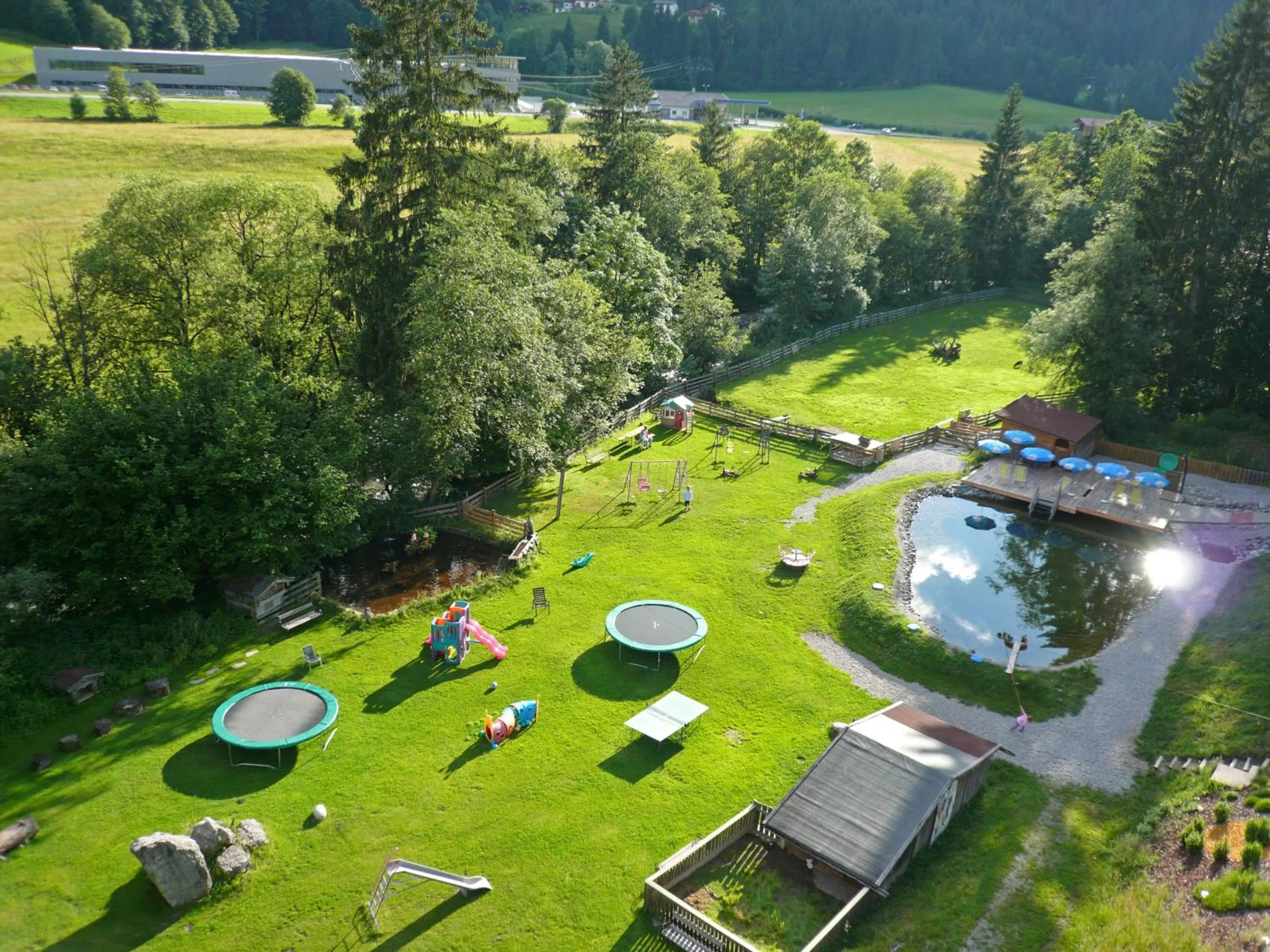 Bird's eye view in Hotel Berghof