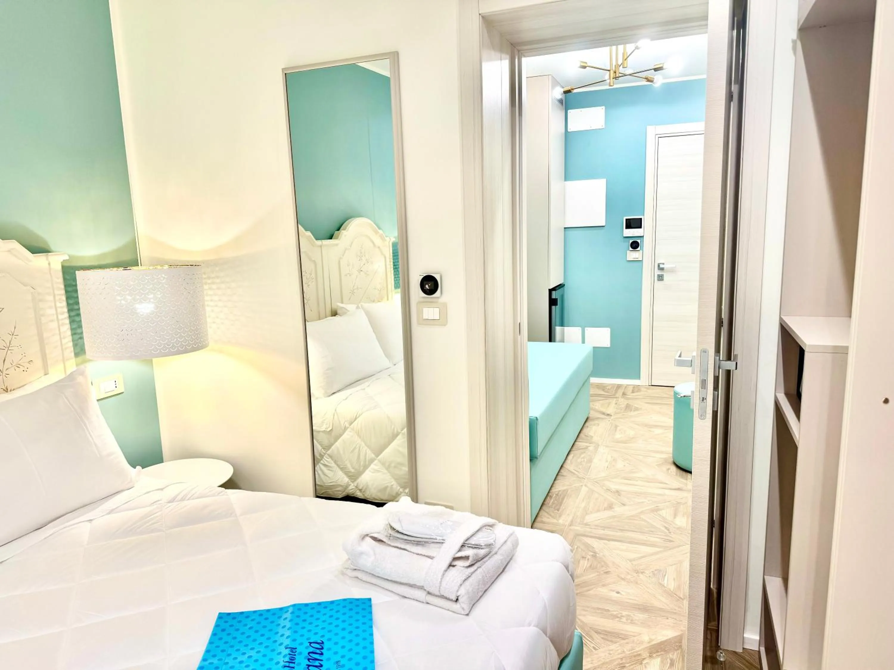 Bed in Hotel Astigiana & Appartamenti