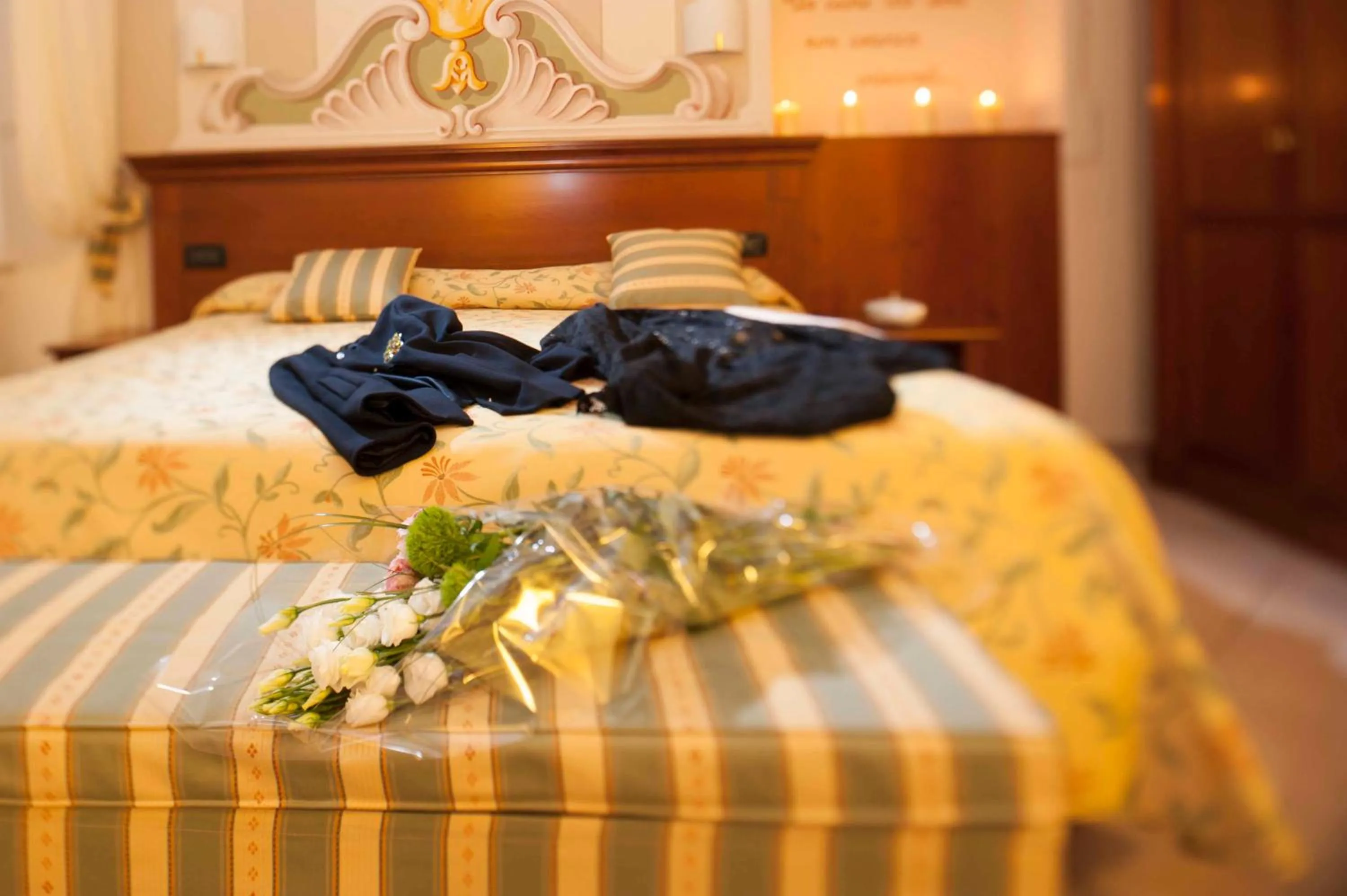 Bed in Hotel Astigiana & Appartamenti