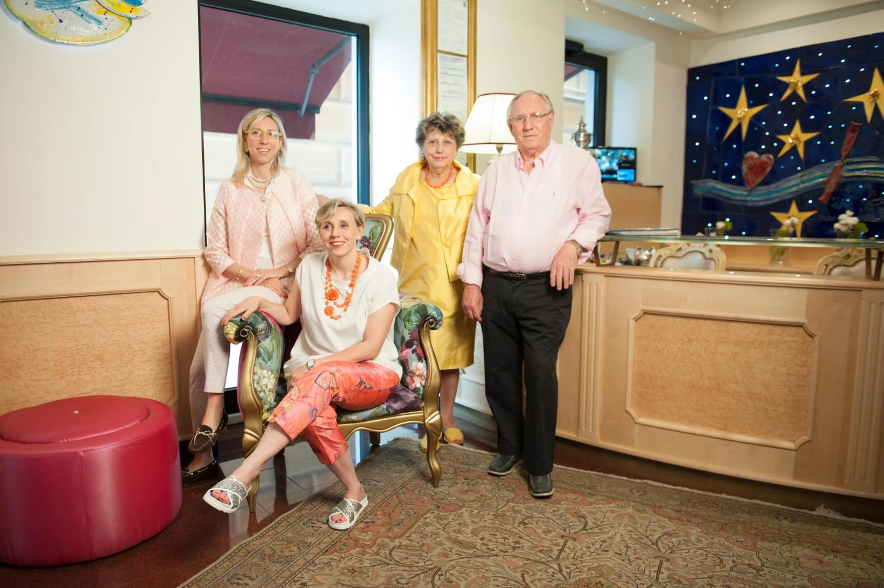 group of guests in Hotel Astigiana & Appartamenti