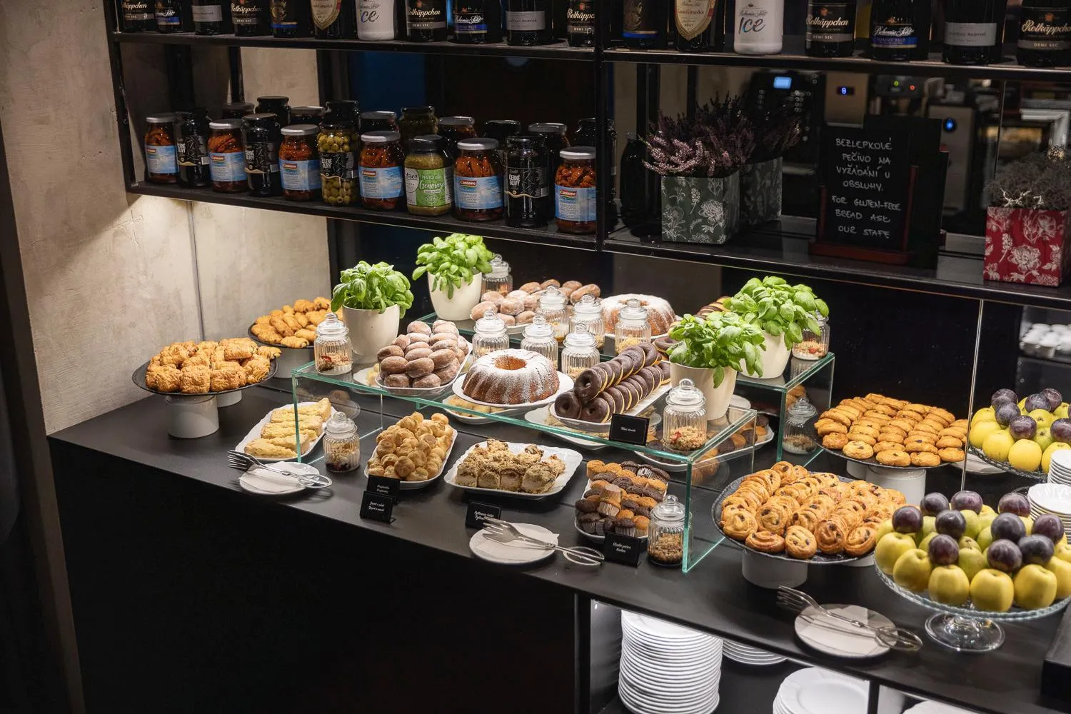 Breakfast in Pytloun Boutique Hotel Prague