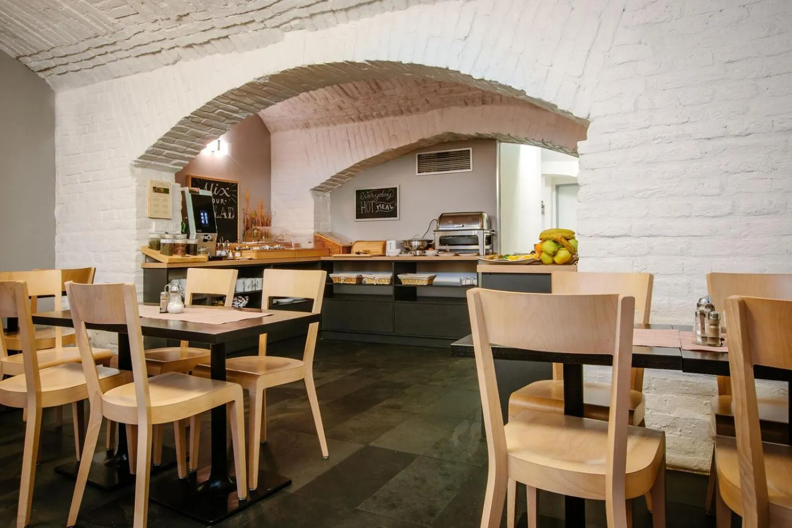 Buffet breakfast in Hotel NOIR