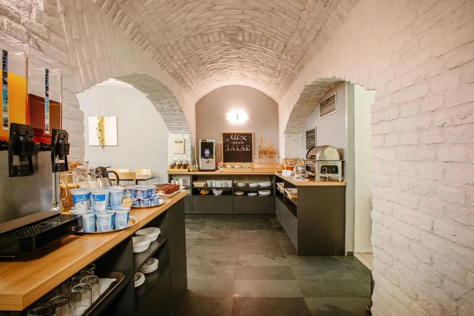 Buffet breakfast in Hotel NOIR