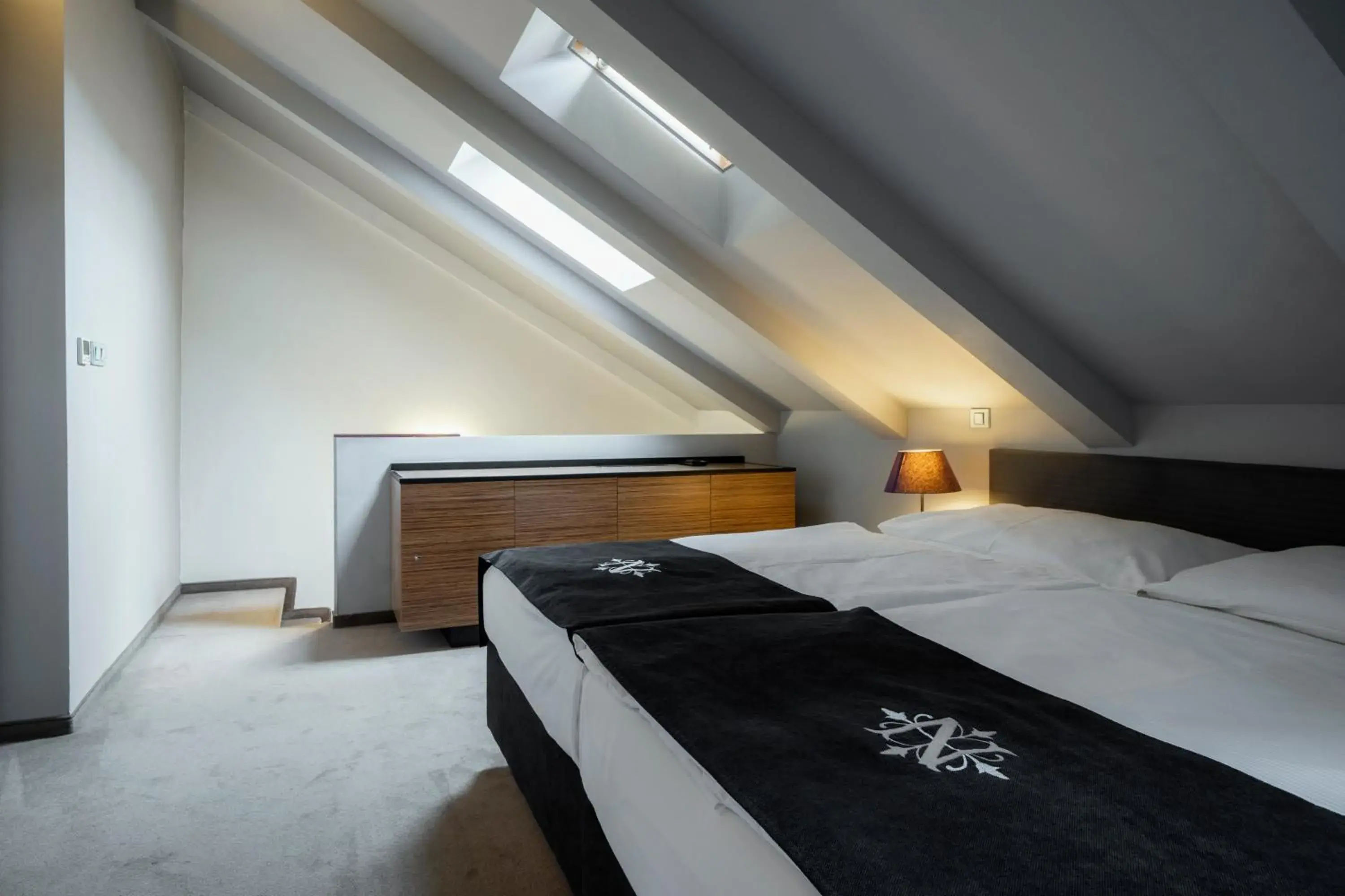 Bedroom, Bed in Hotel NOIR Bedroom, Bed in Hotel NOIR