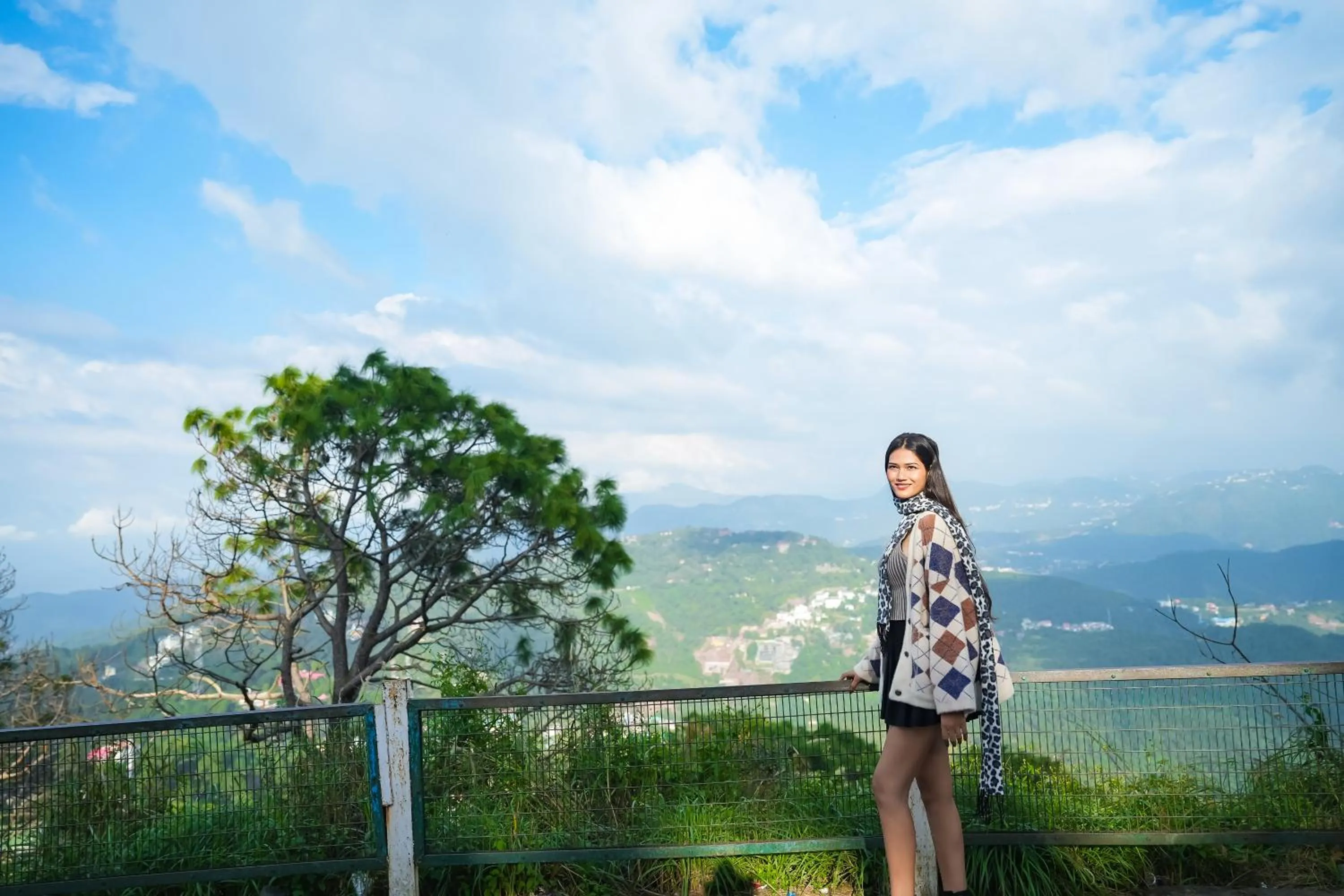 Natural landscape in Kasauli Hills Resort