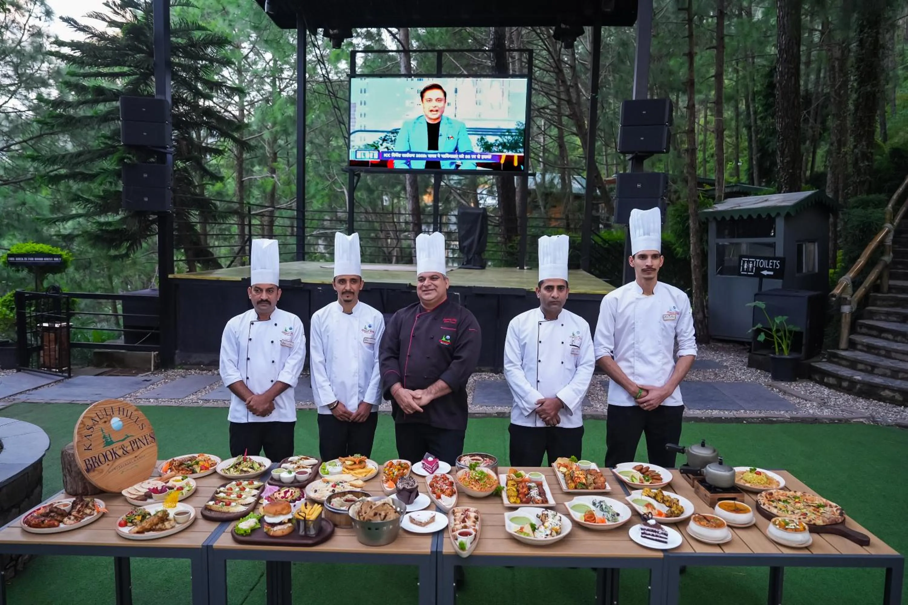 Food and drinks in Kasauli Hills Resort