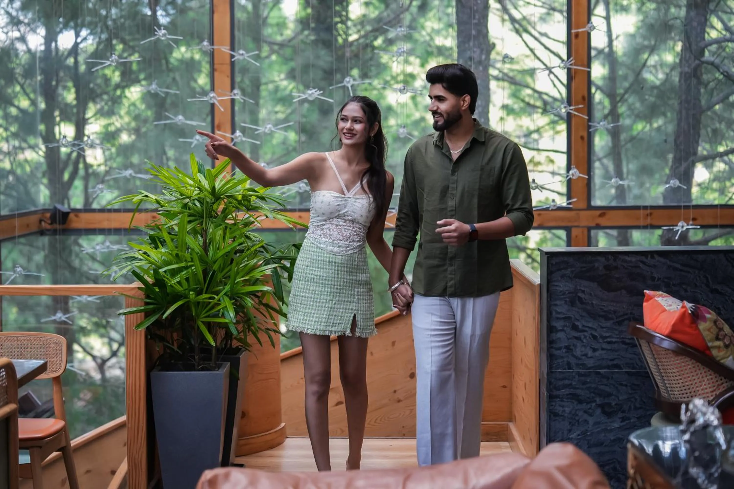 Library in Kasauli Hills Resort