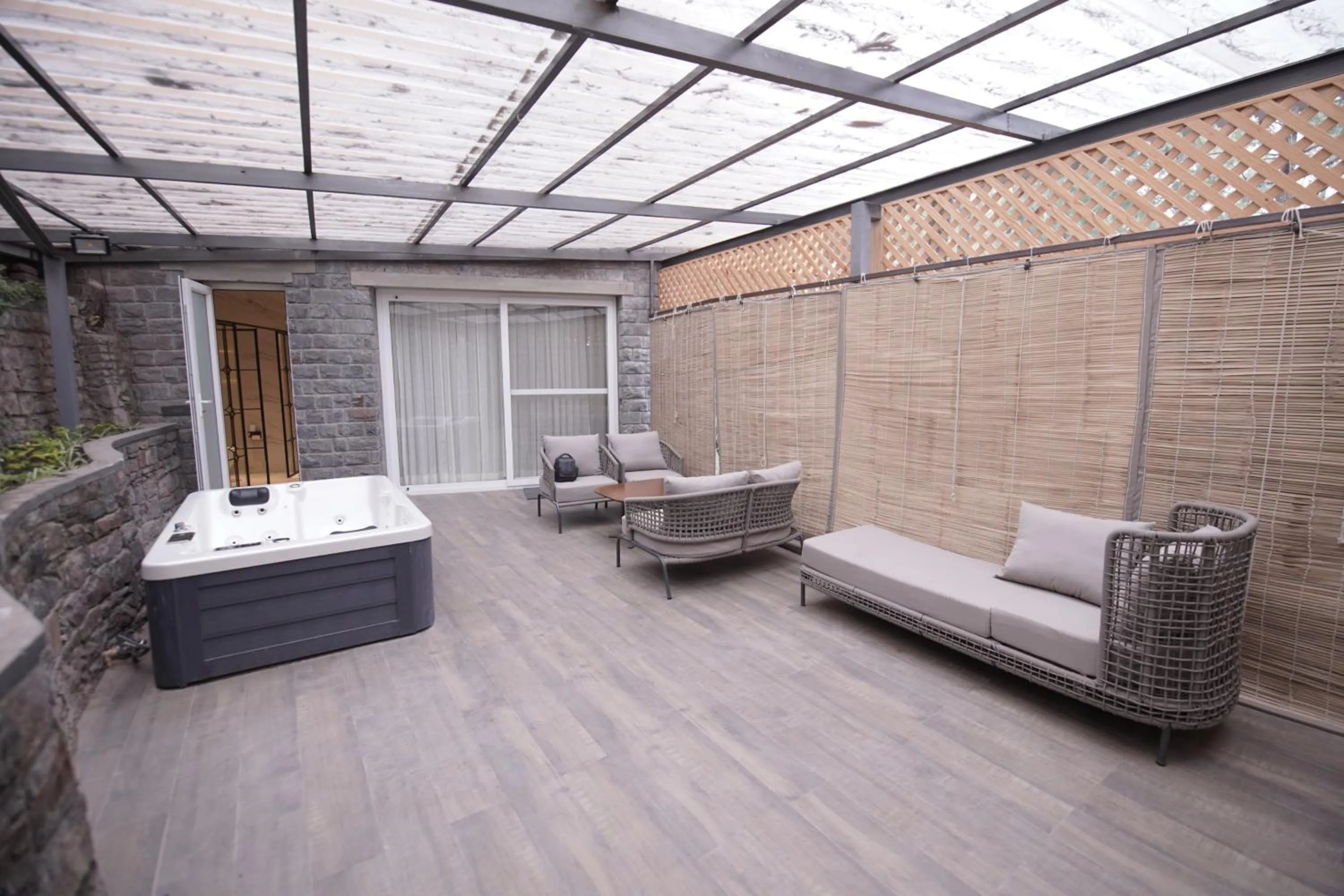 Seating area in Kasauli Hills Resort