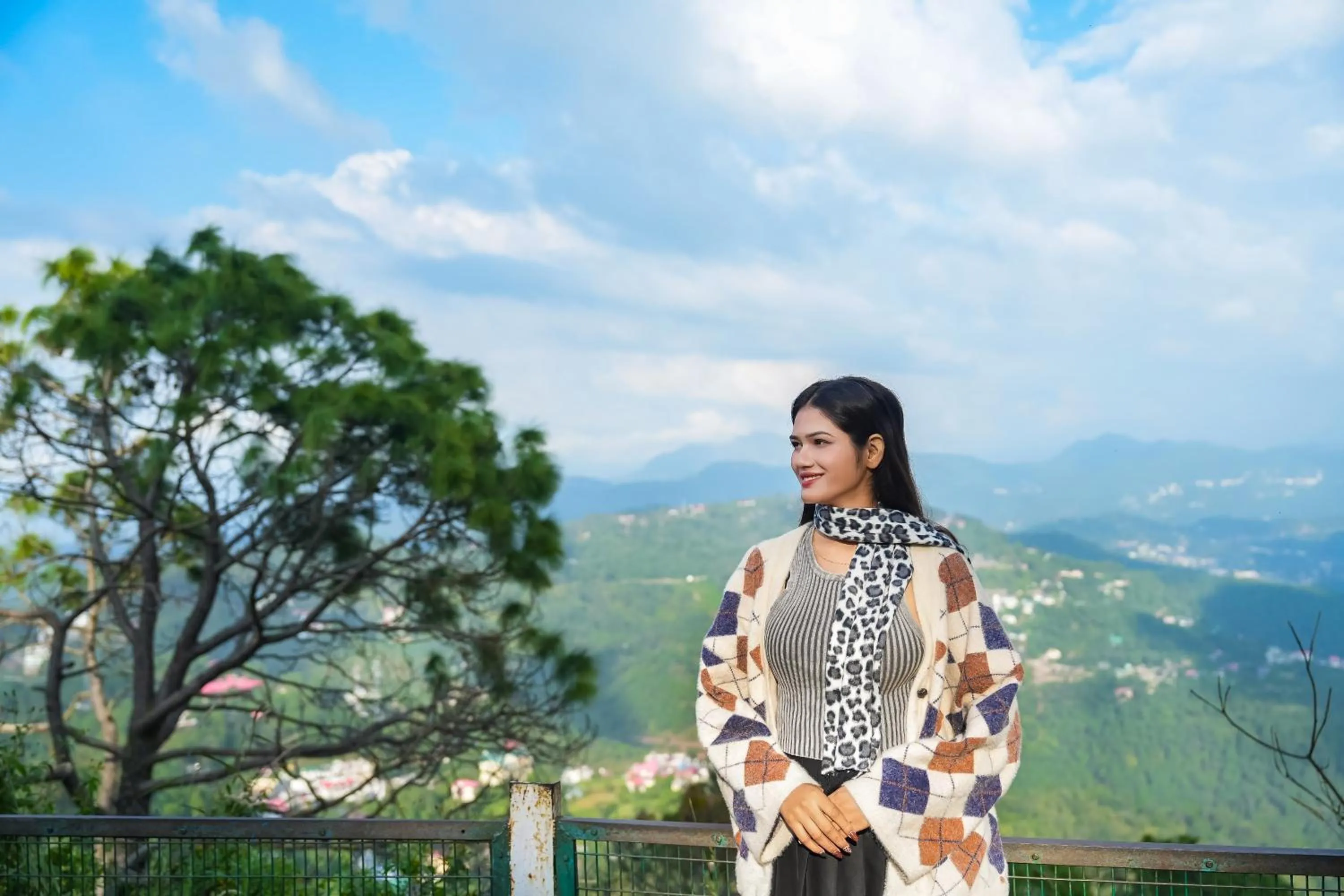 Natural landscape in Kasauli Hills Resort