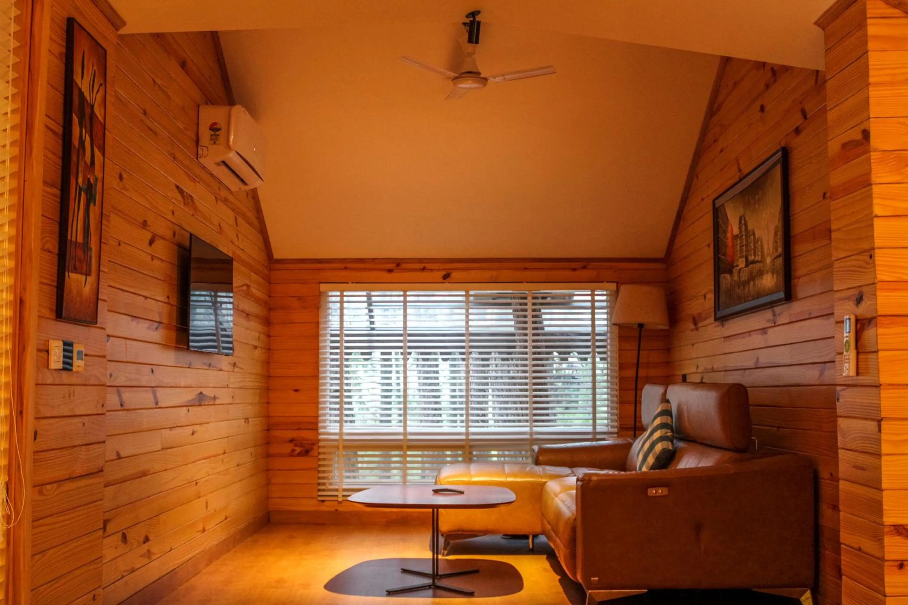 Seating area in Kasauli Hills Resort