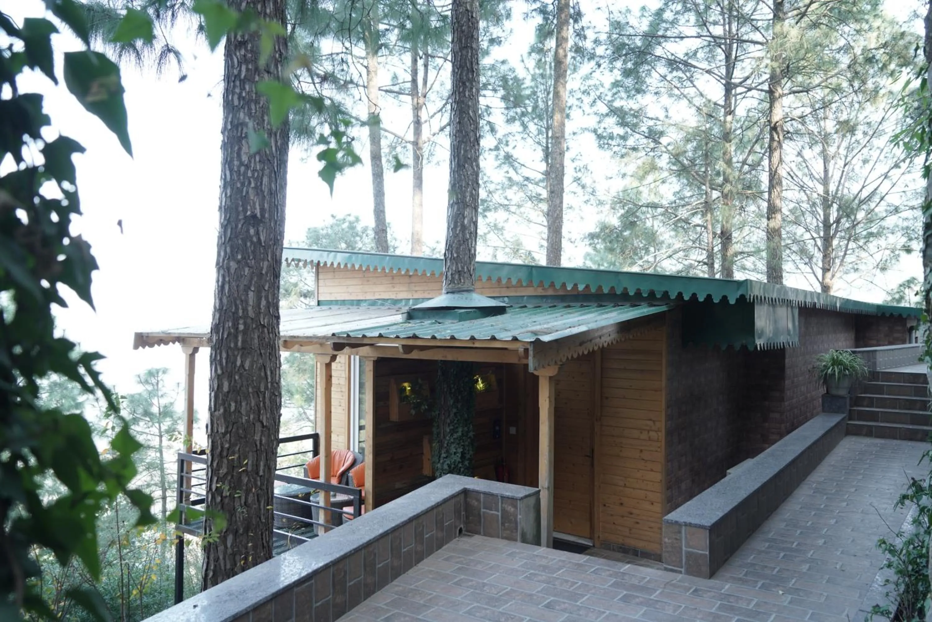 Facade/entrance in Kasauli Hills Resort