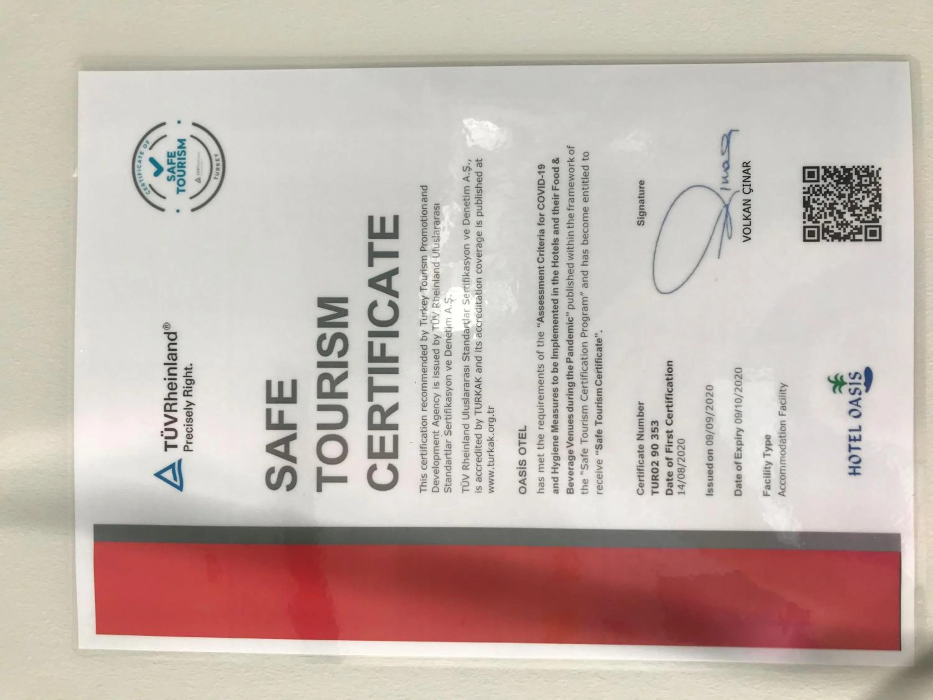 Property building in Oasis Hotel