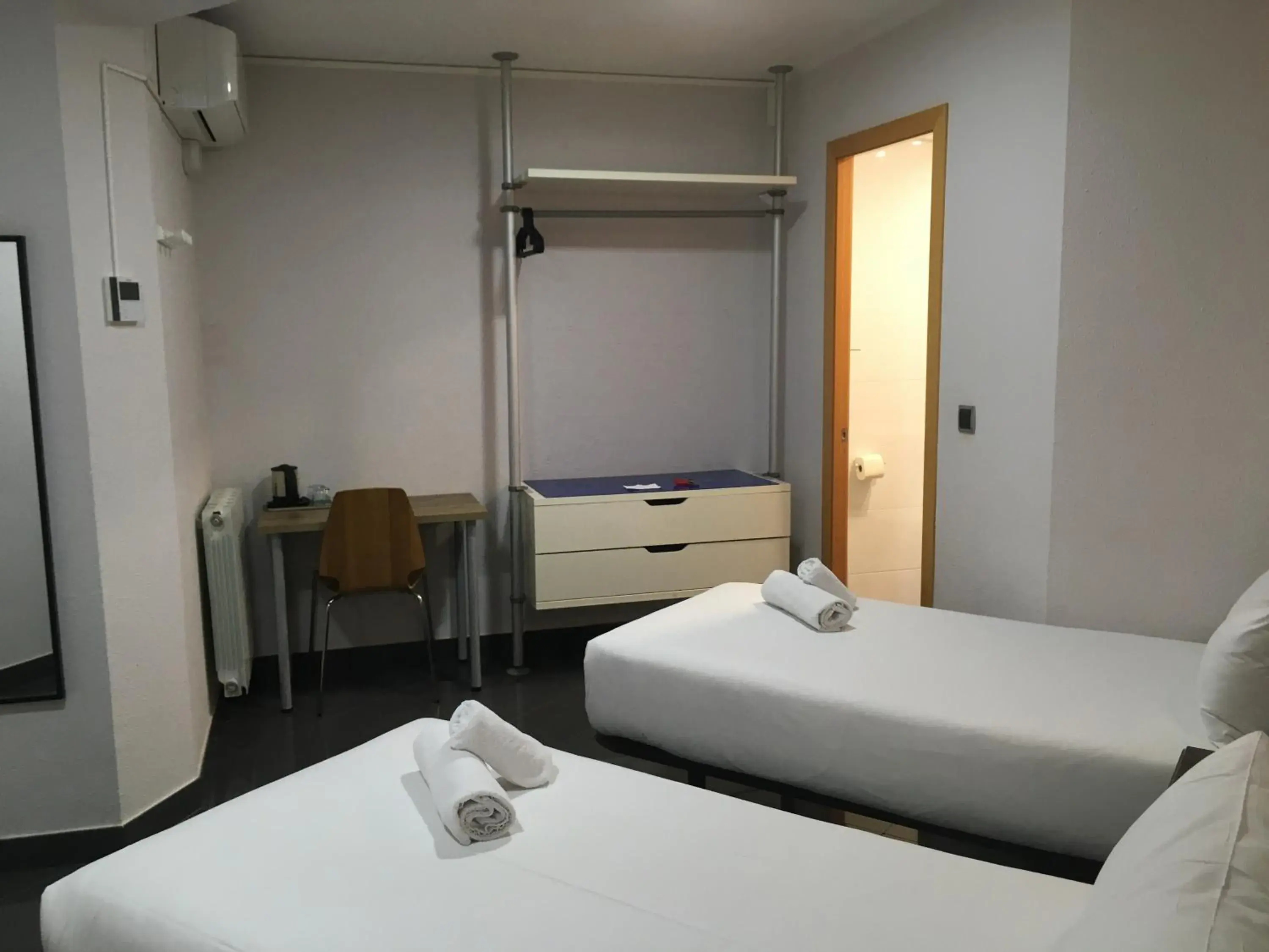 Bed in Hostal Levante Barcelona Bed in Hostal Levante Barcelona