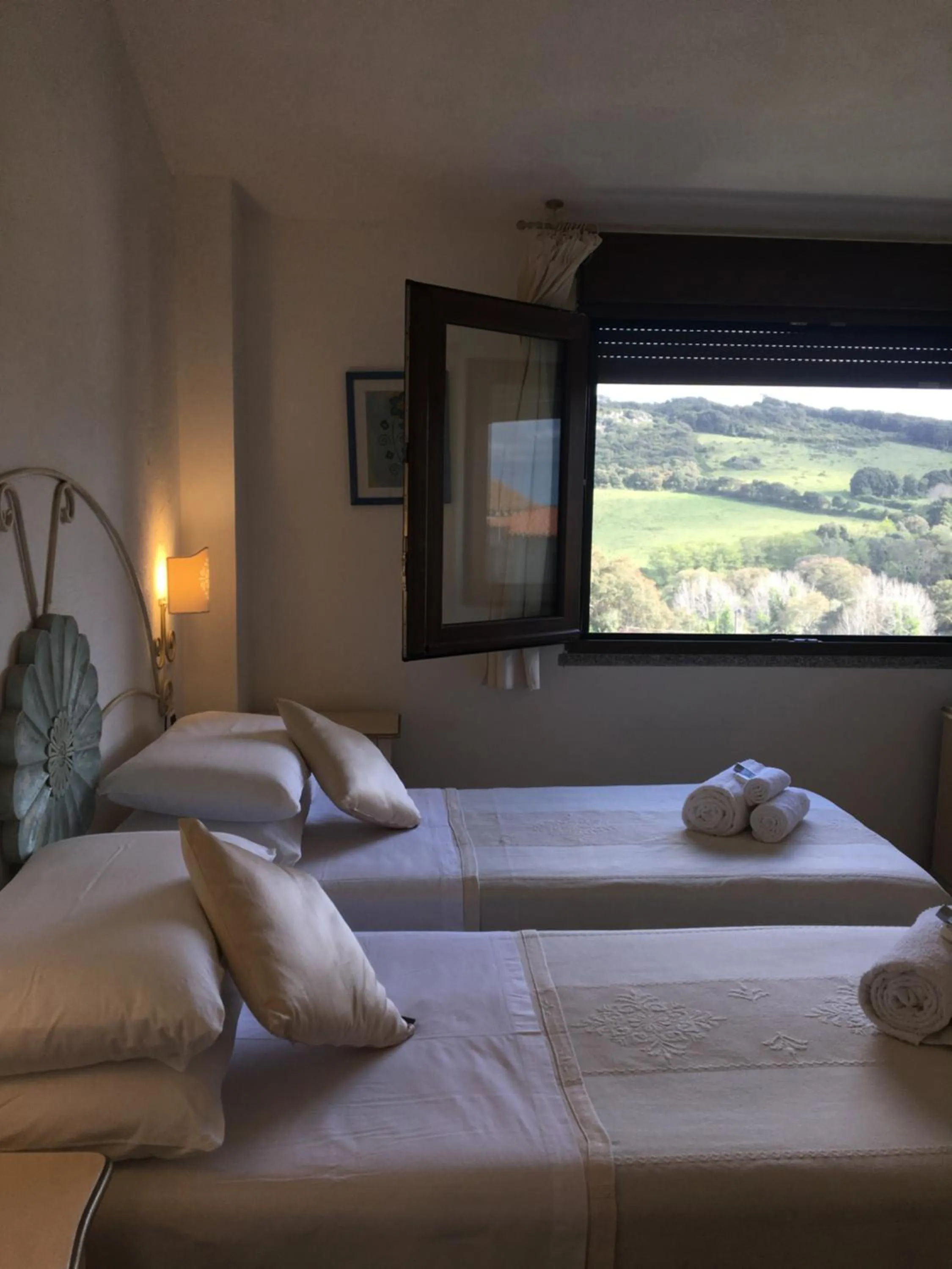 Bed in Hotel Sorgente