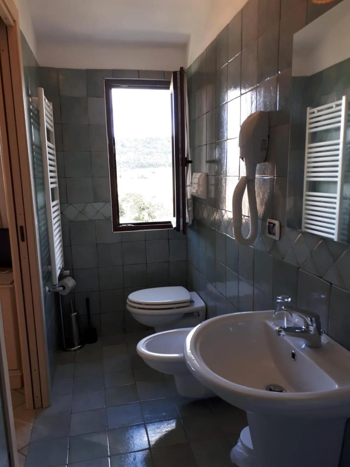 Toilet in Hotel Sorgente