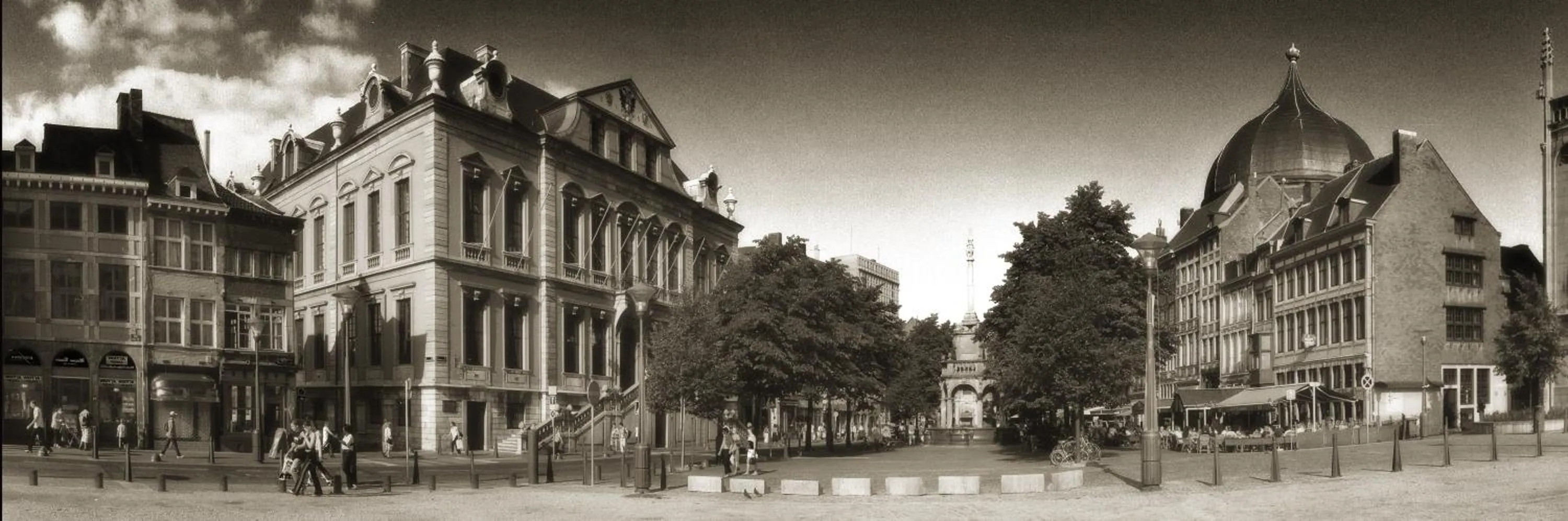 City view in Amosa Liège City Centre Apart Donceel 6