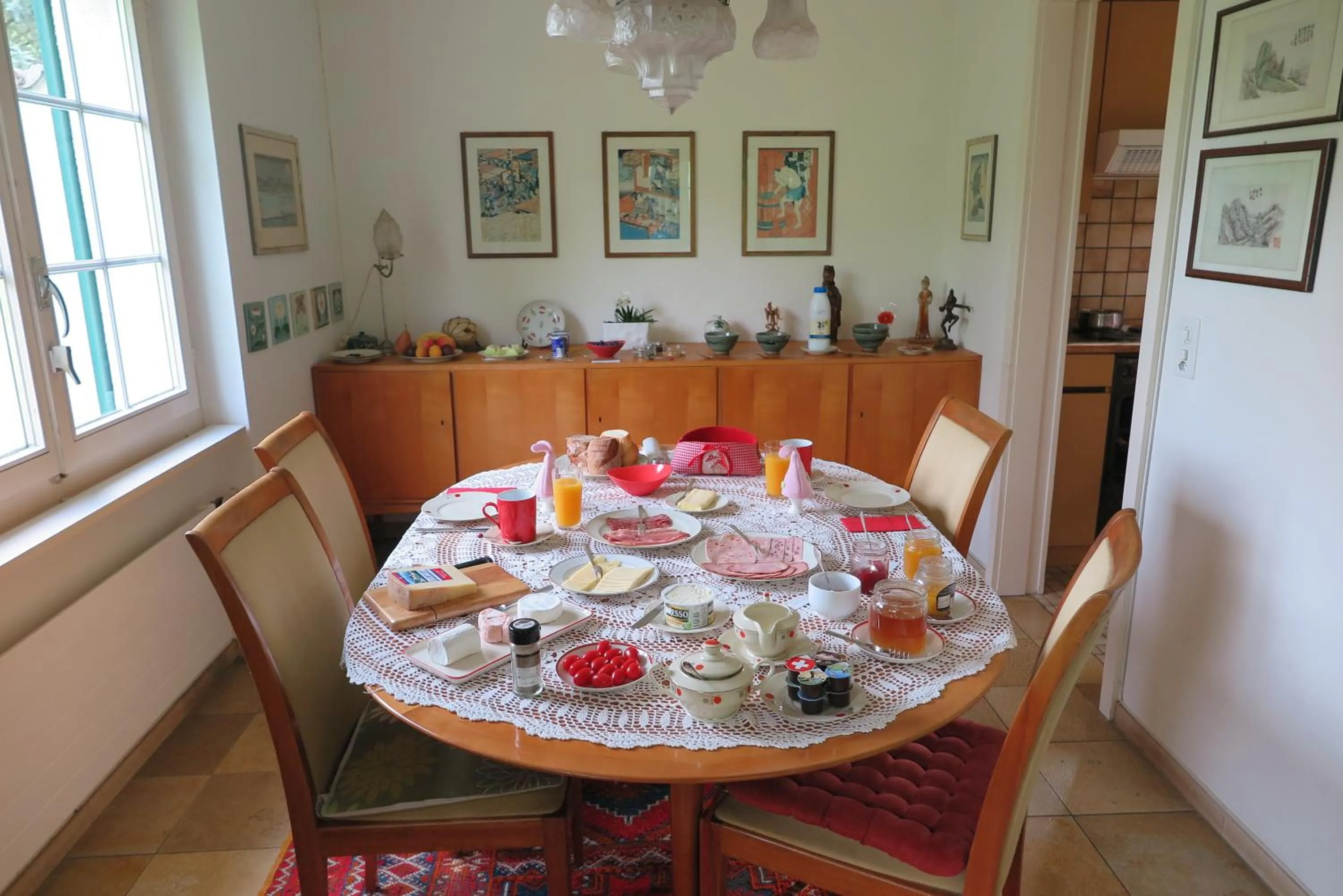 Continental breakfast in B&B Sigrid Braun-Budde