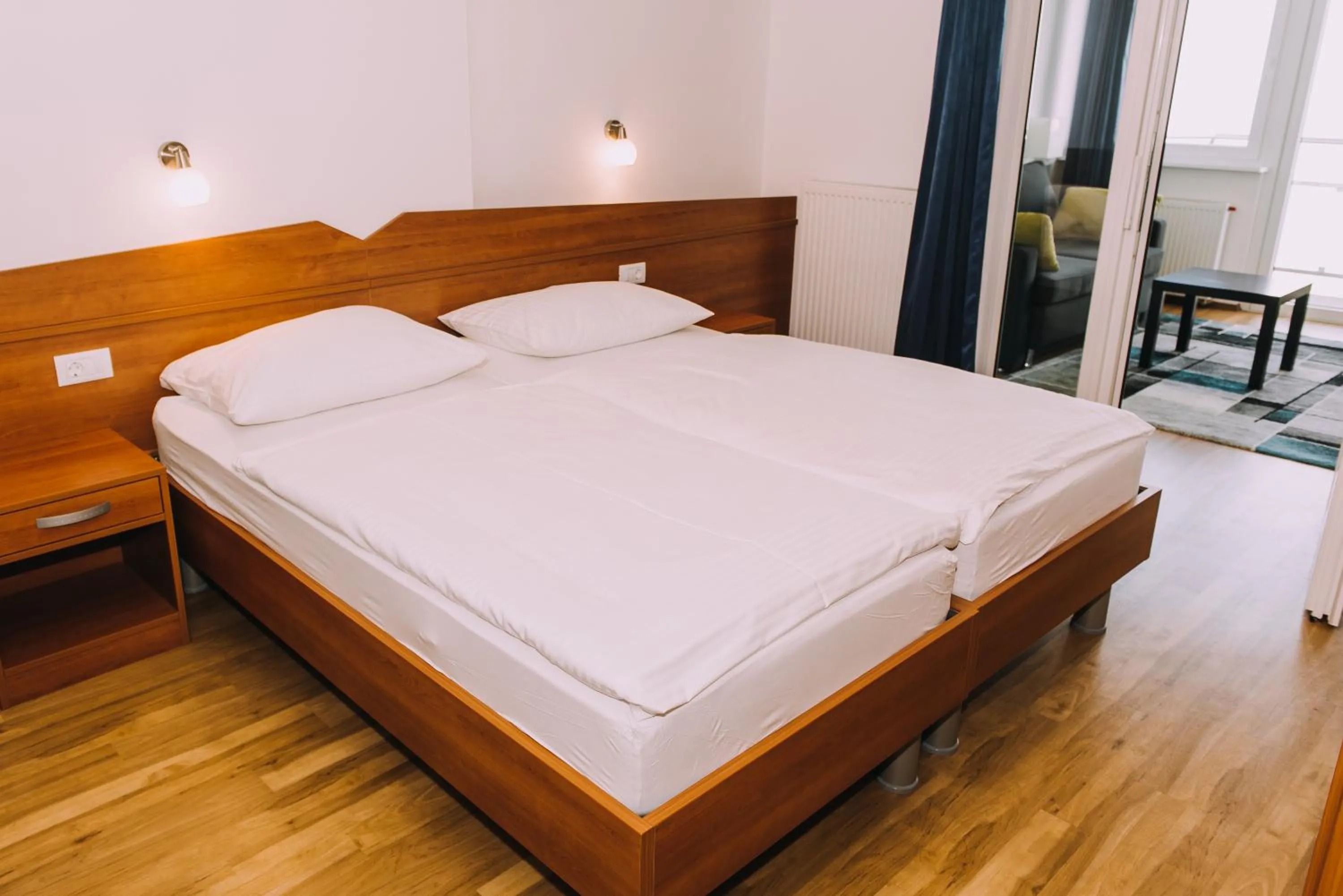 Bed in Hotel Bellevue