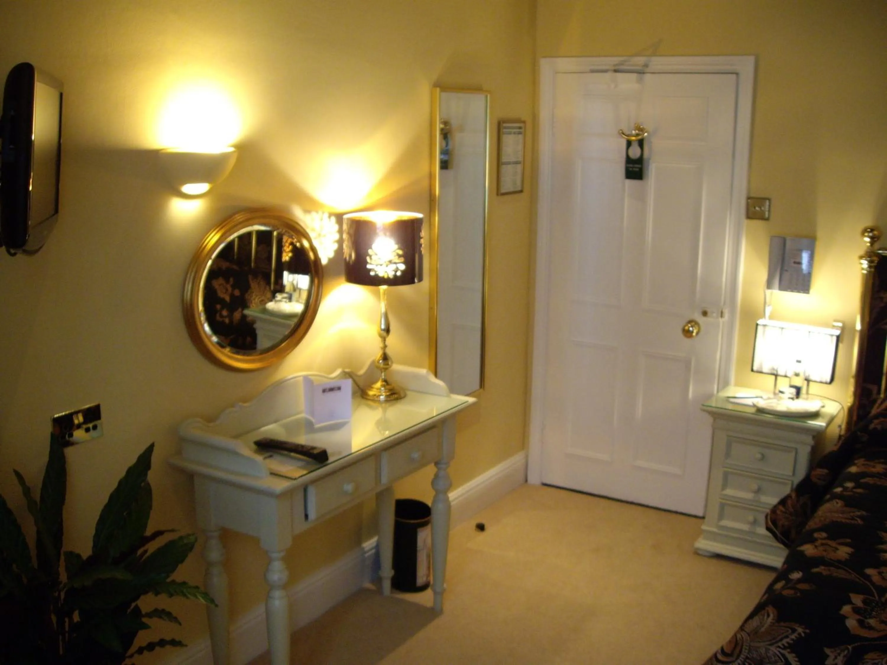 Decorative detail in The George Hotel of Stamford