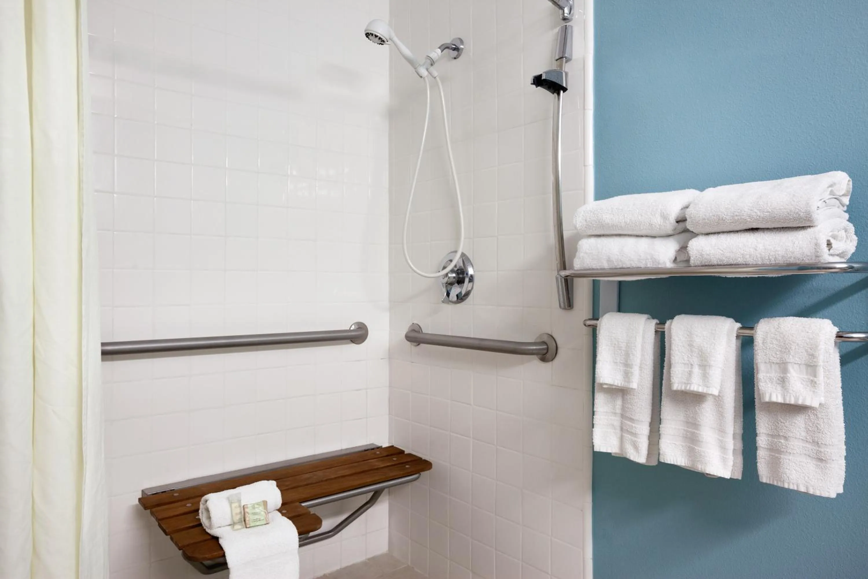 Shower in Super 8 by Wyndham Indio