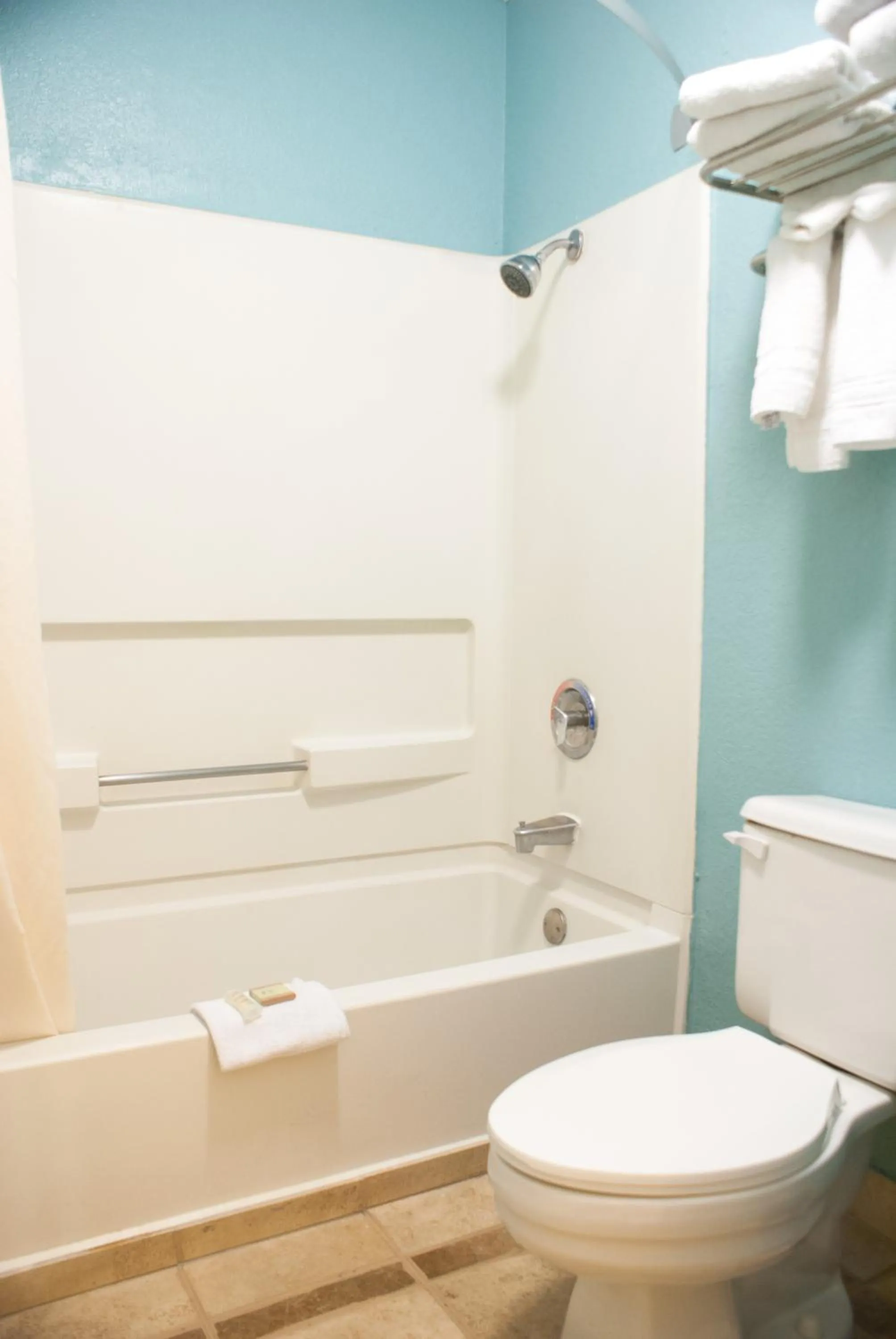 Bathroom in Super 8 by Wyndham Indio