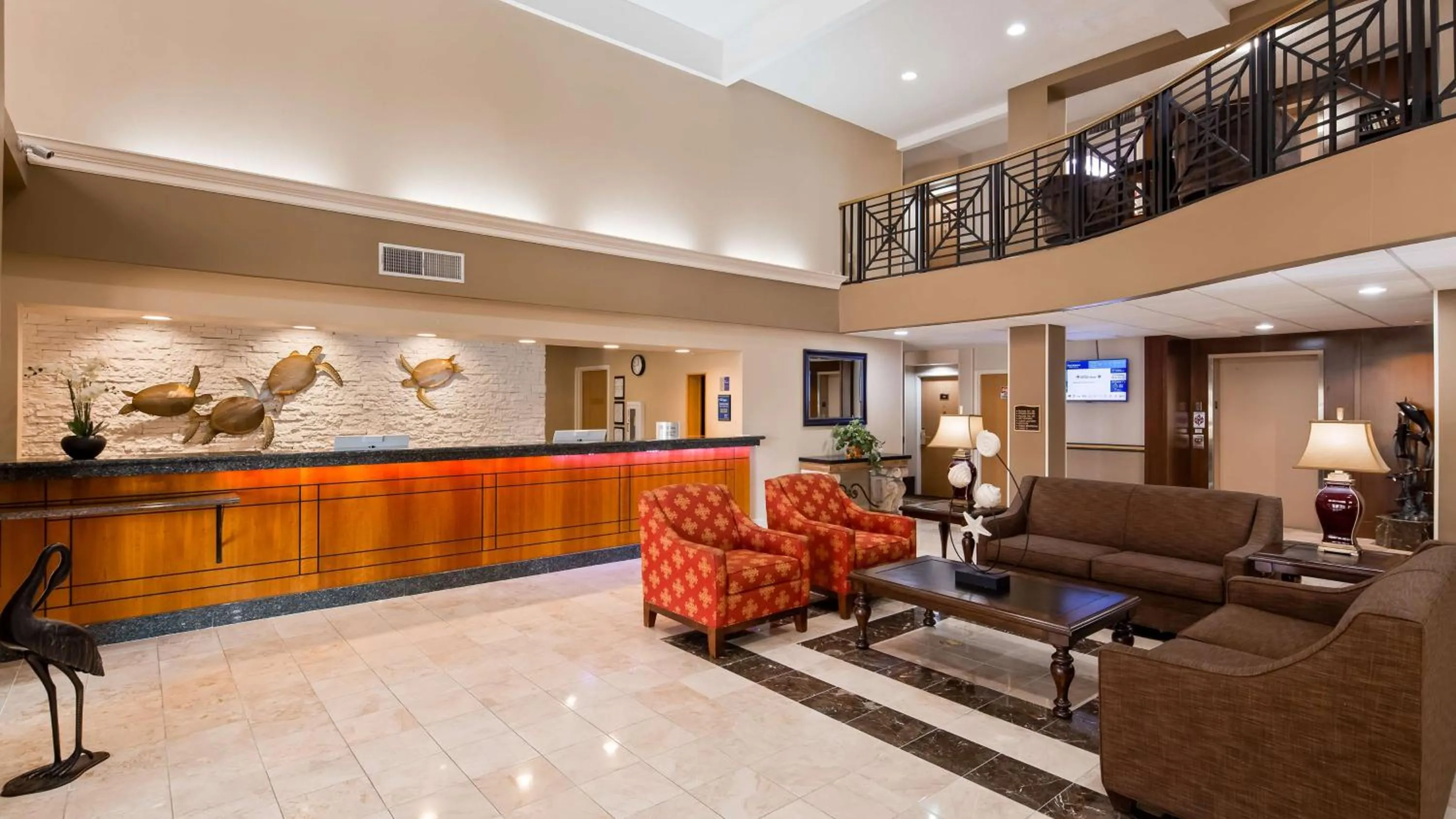 Lobby or reception in Best Western Plus Ambassador Suites