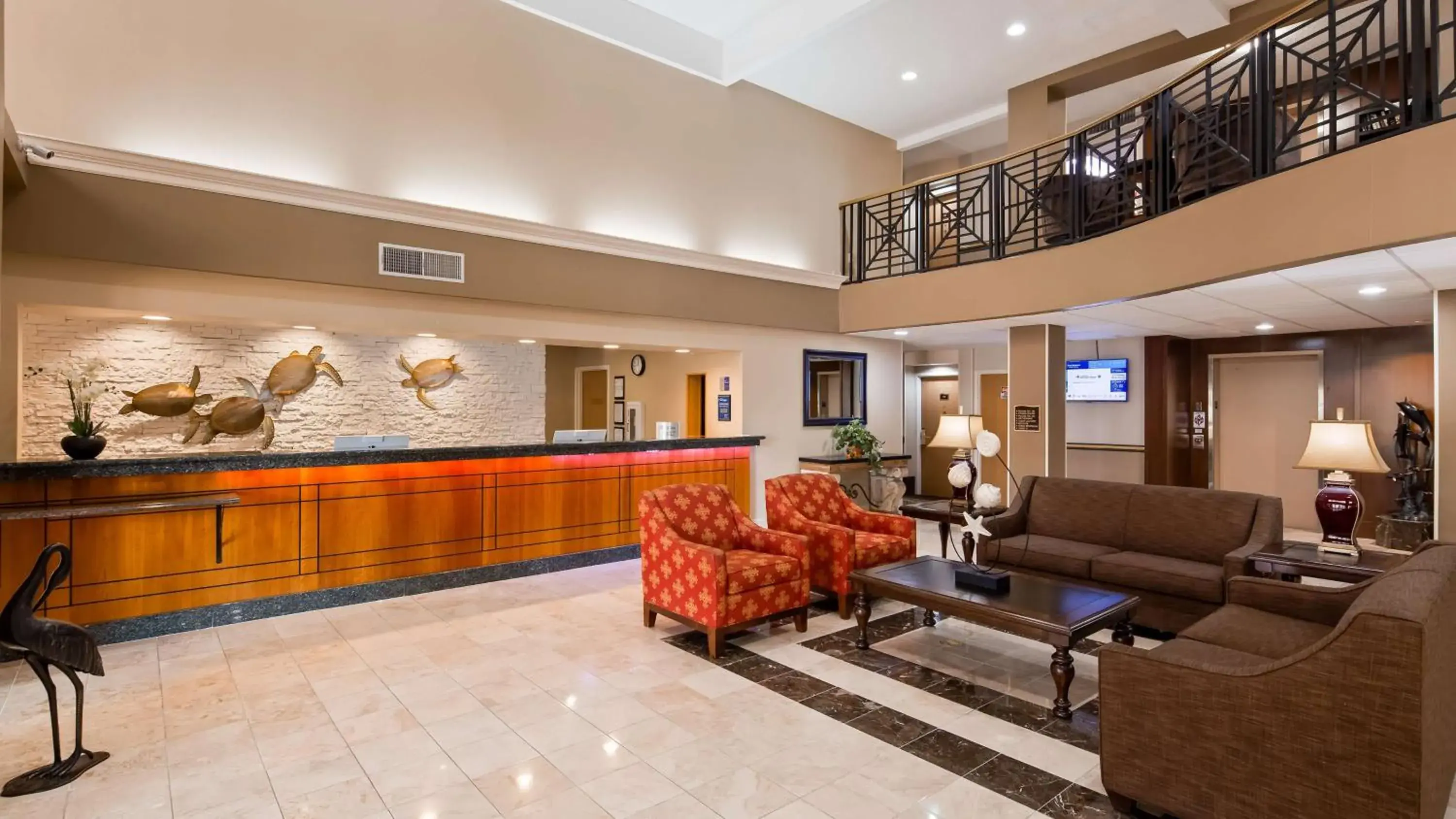 Lobby or reception in Best Western Plus Ambassador Suites Lobby or reception in Best Western Plus Ambassador Suites