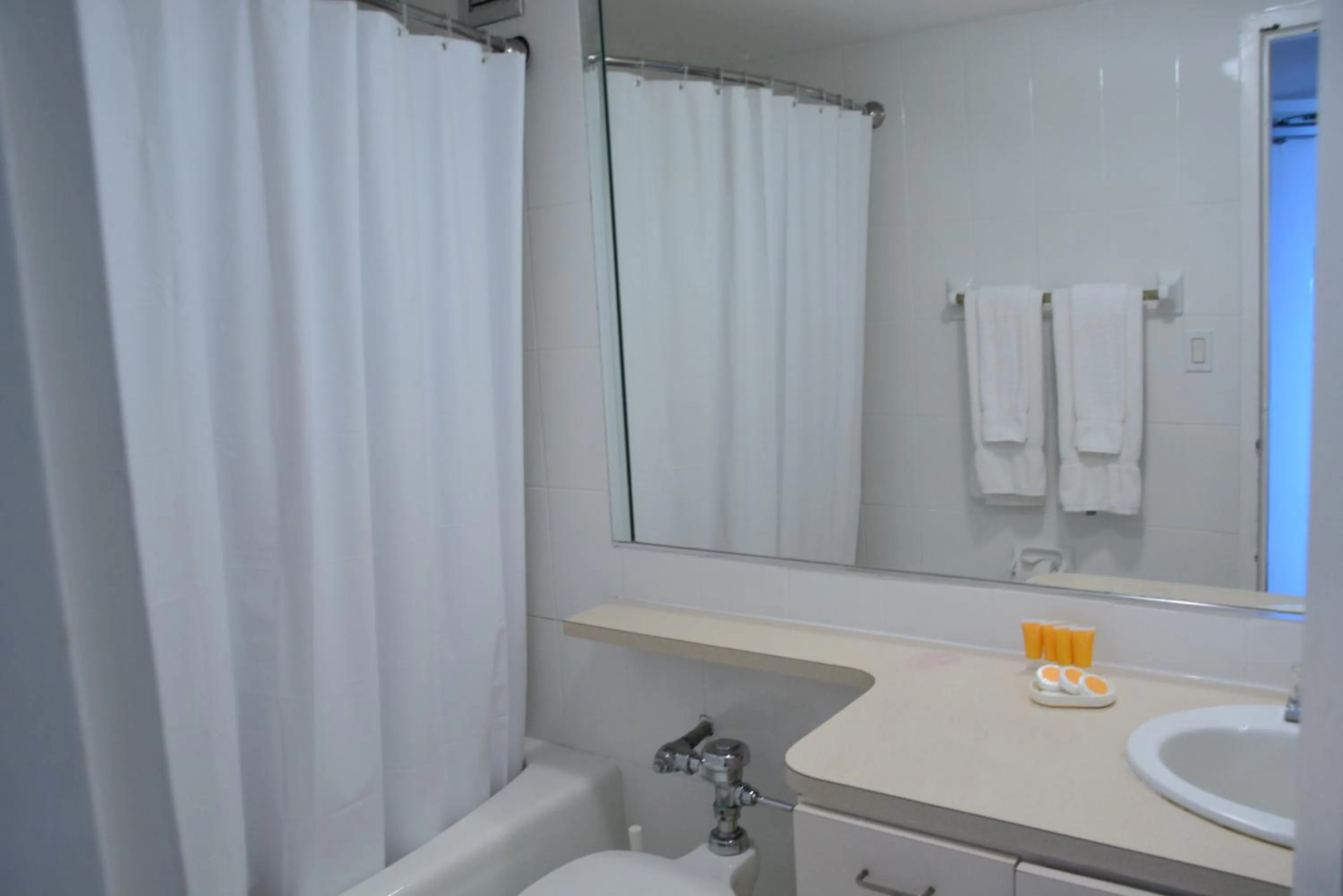 Bathroom in New Point Miami Beach Apartments