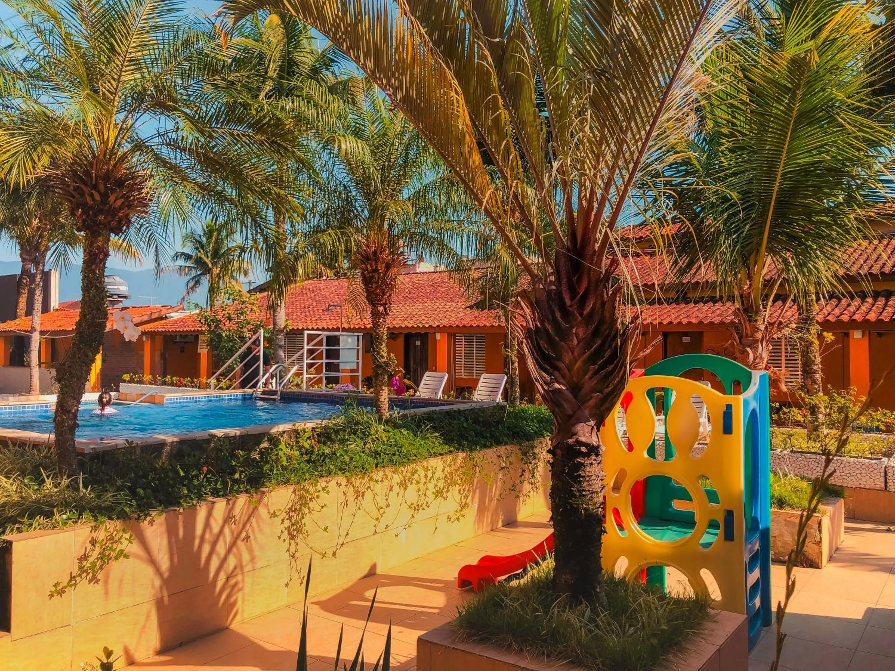 Swimming pool in Pousada Costa da Riviera PISCINA CLIMATIZADA