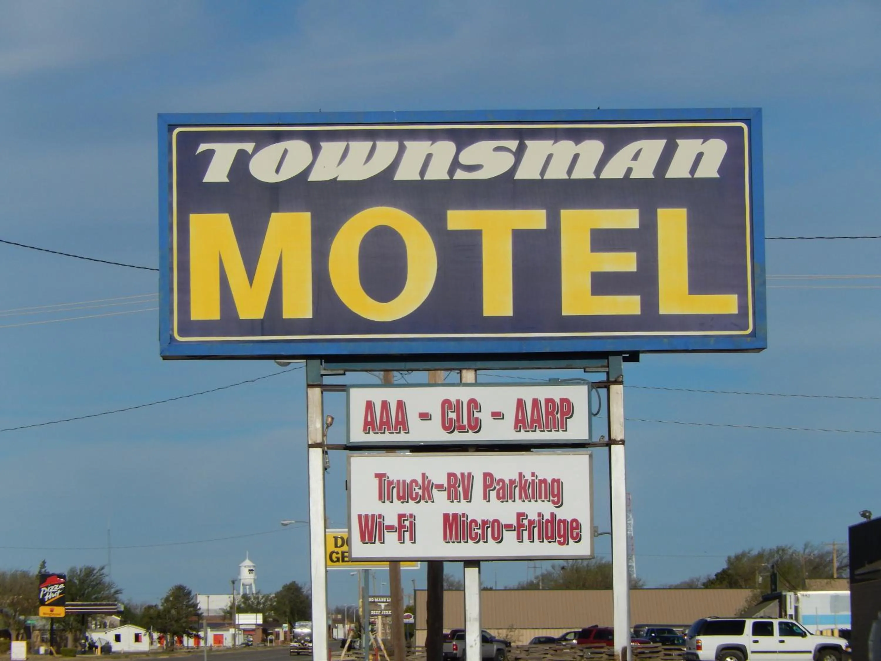 Property logo or sign in Townsman Motel