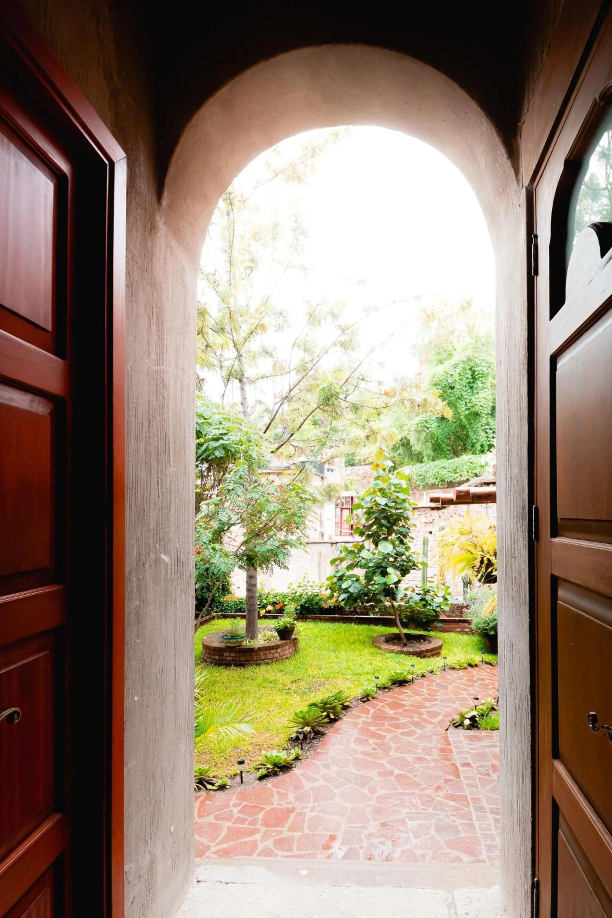 Garden view in Casita Privada del Chan