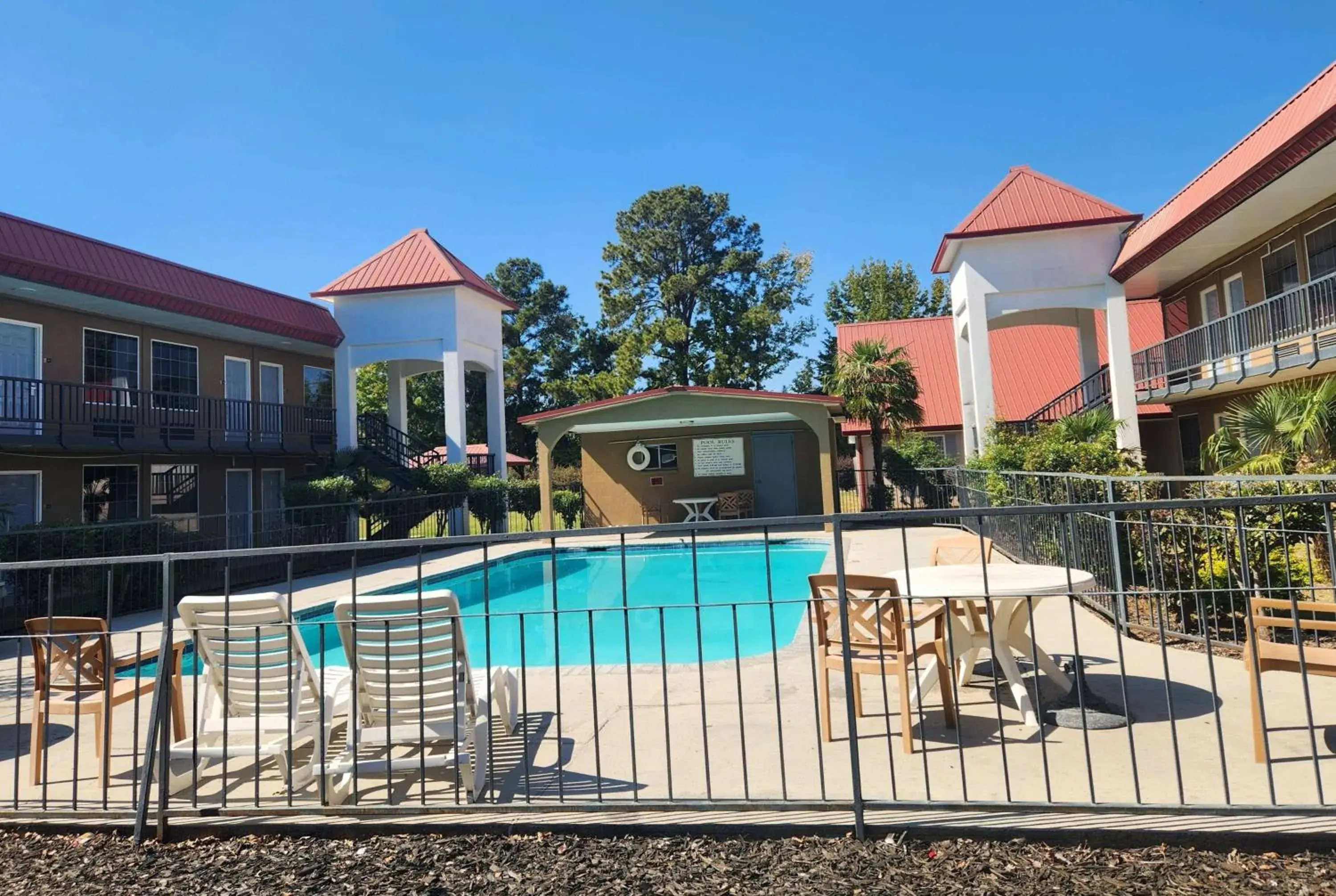 Pool view in Days Inn by Wyndham Leesville Pool view in Days Inn by Wyndham Leesville